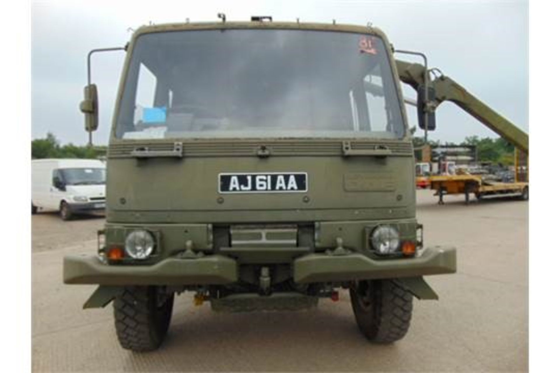 Leyland DAF 4X4 Truck complete with Atlas Crane - Image 3 of 15