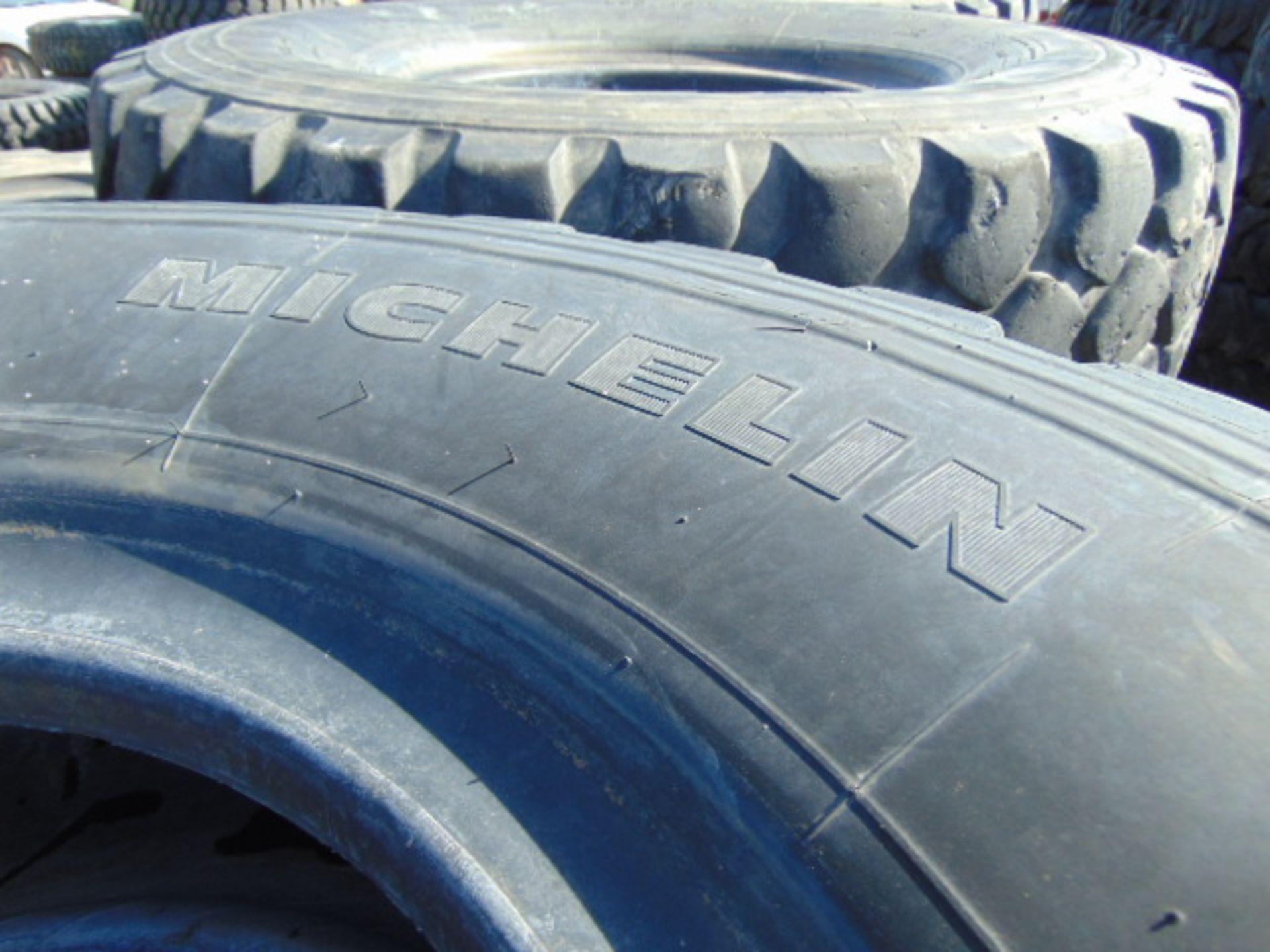 4 x Michelin XZL 395/85 R20 Tyres - Image 4 of 5