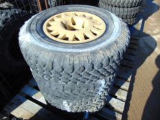 4 x WMIK Rims complete with Michelin XZL LT235/85 R16 Tyres