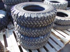 4 x Michelin XZL 7.50 R16 Tyres