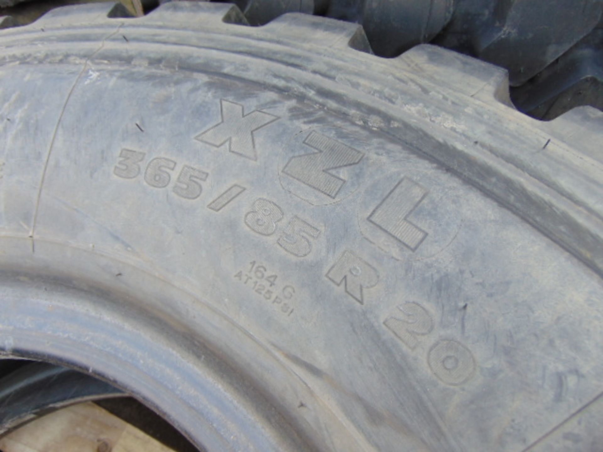 1 x Michelin 365/85 R20 XZL Tyre - Image 4 of 4