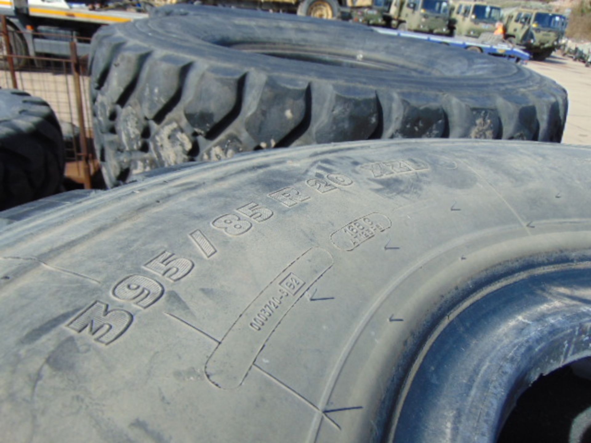 4 x Michelin XZL 395/85 R20 Tyres - Image 5 of 5