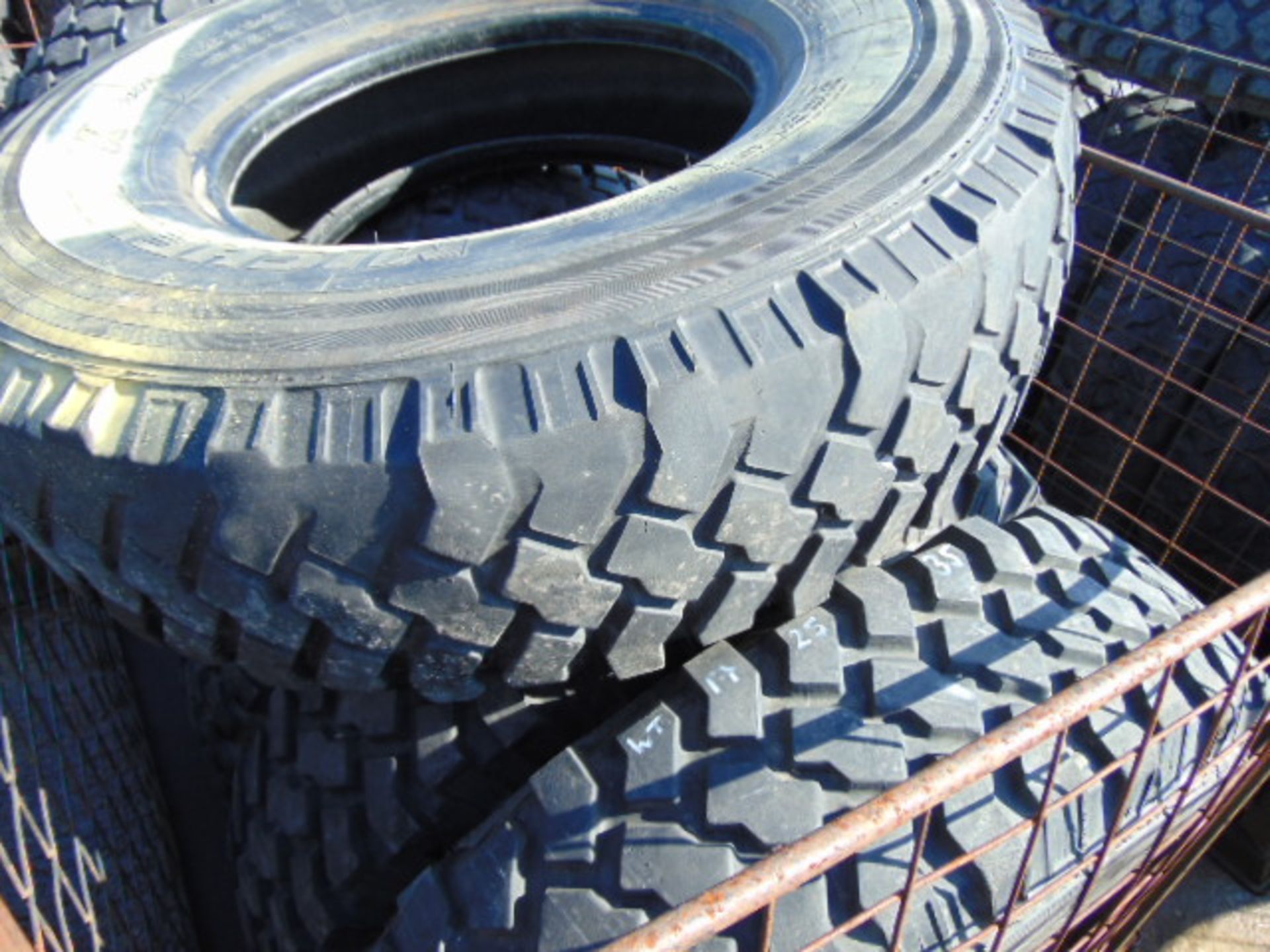 7 x Michelin XZL 8.25 R16 Tyres - Image 2 of 6