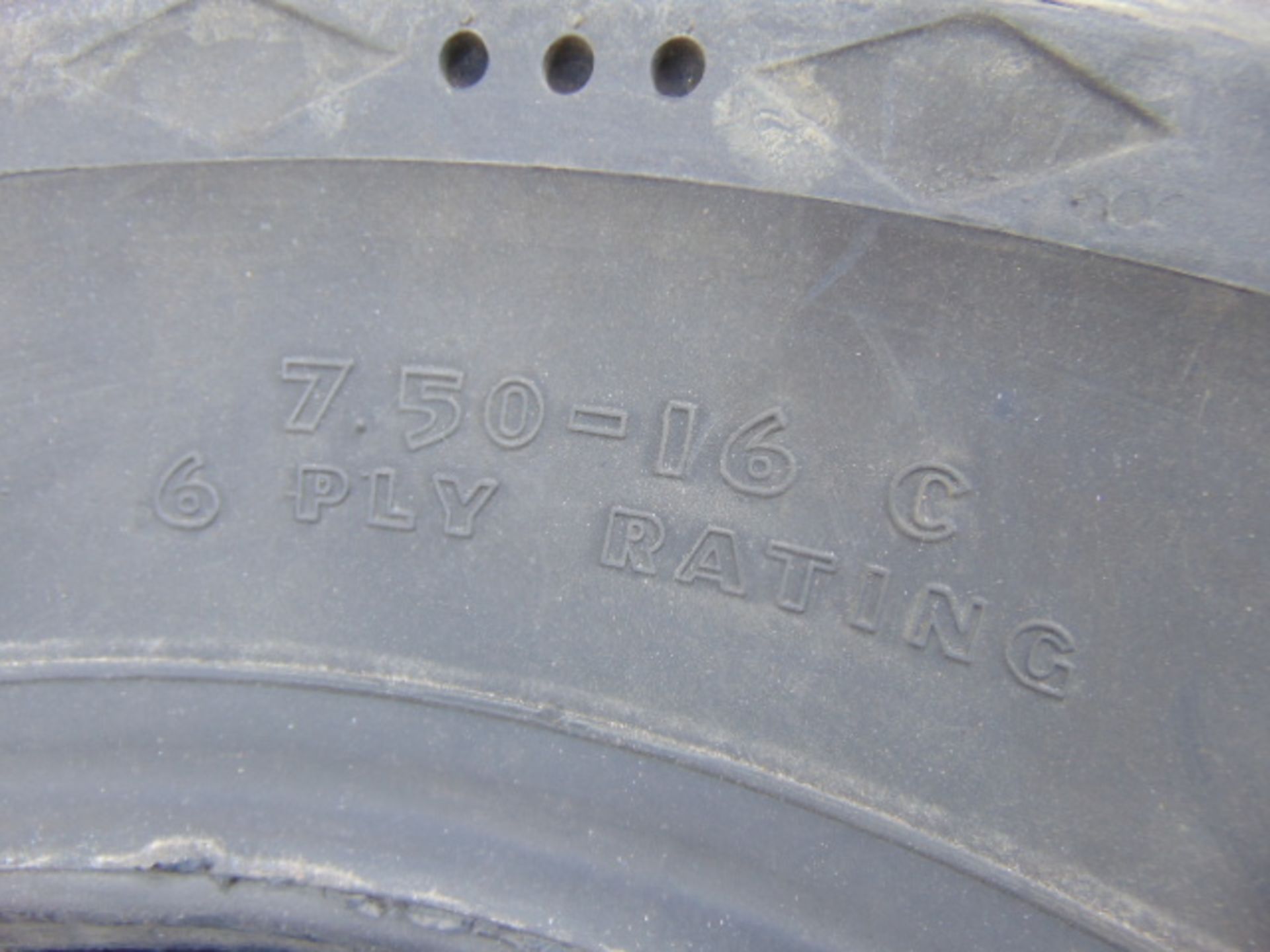 4 x Goodyear Super Hi Miler 7.50-16 Tyres - Image 7 of 7