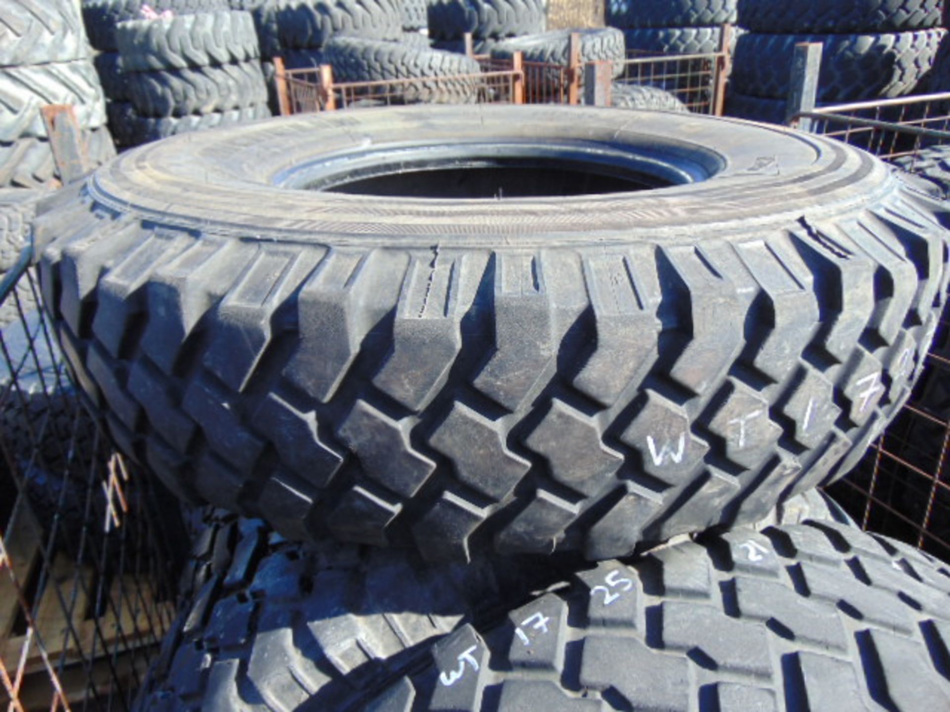 7 x Michelin XZL 8.25 R16 Tyres - Image 3 of 6
