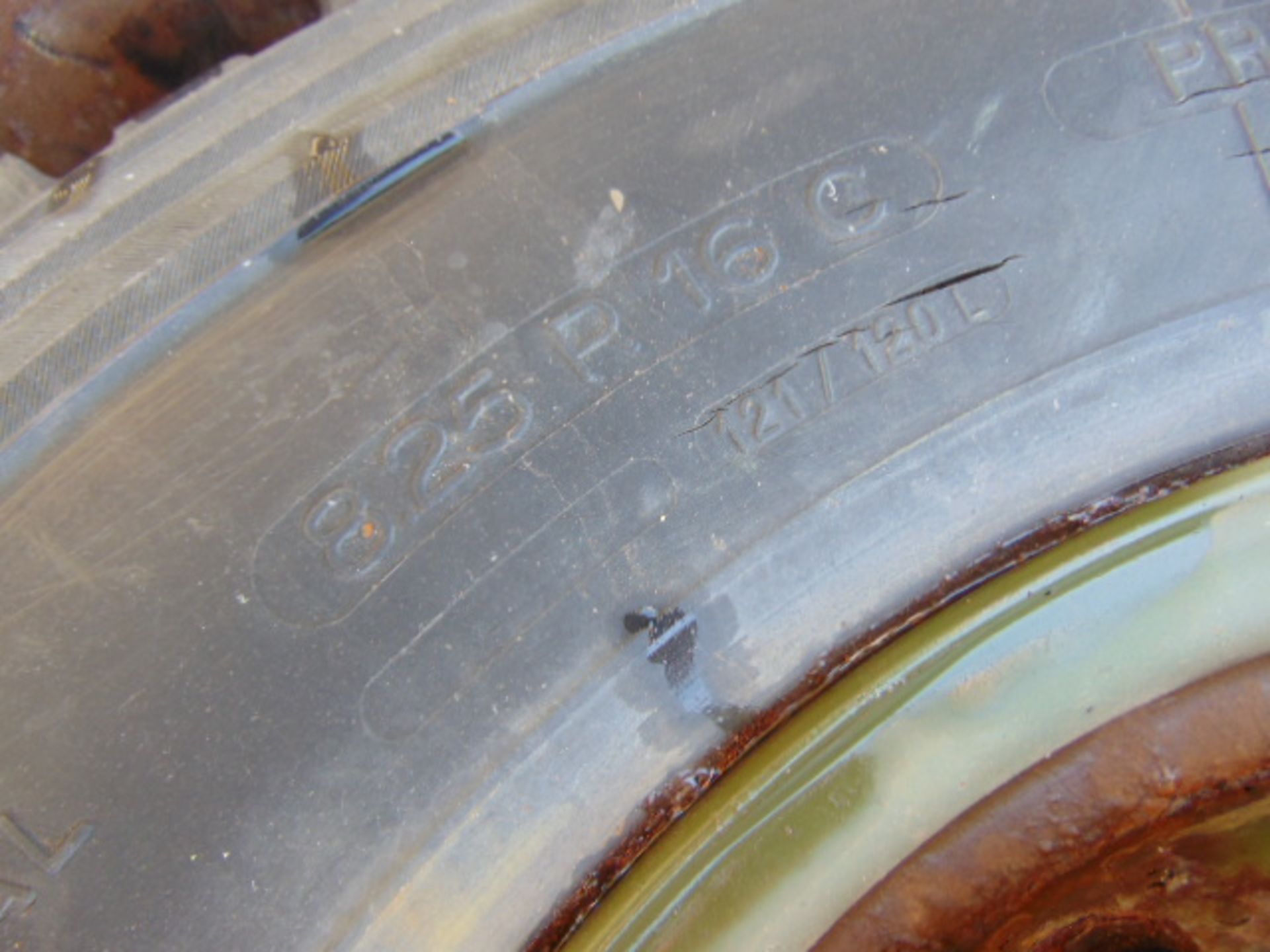 5 x Michelin XZL 8.25 R16 Tyres - Image 7 of 7