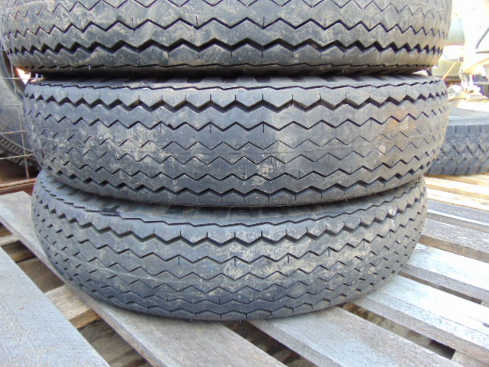 4 x Goodyear Super Hi Miler 7.50-16 Tyres - Image 3 of 7