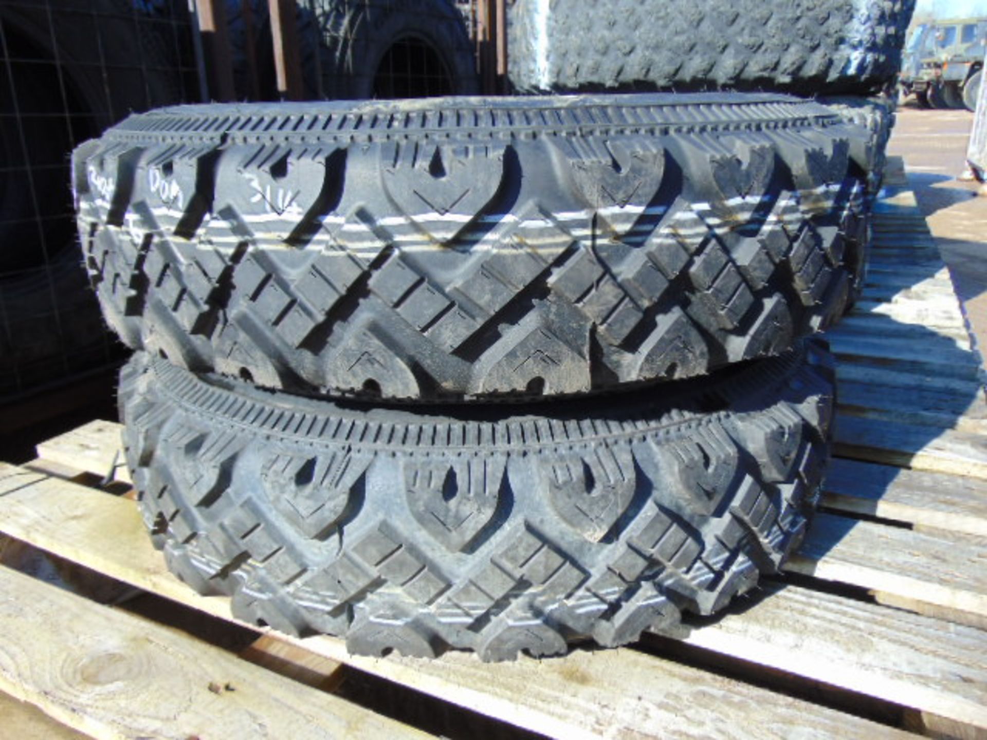 2 x Goodyear G90 7.50 R16 Tyres complete with Wolf Rims - Image 6 of 7