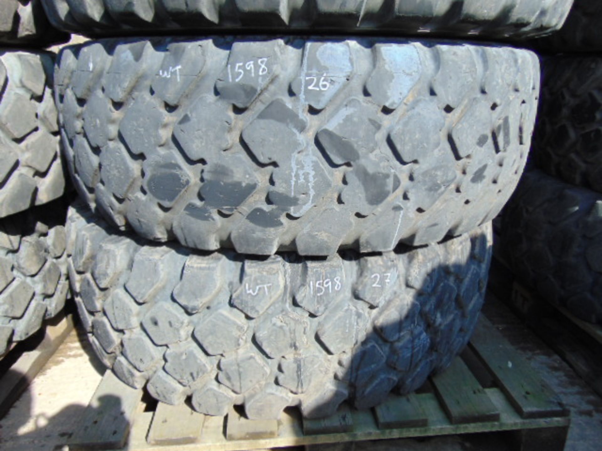 4 x Michelin XZL 395/85 R20 Tyres - Image 3 of 5