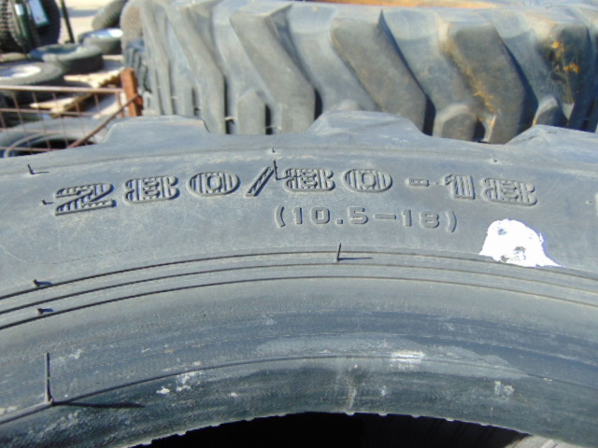 5 x Firestone Super Traction Loader 280/80 18 IND Tyres - Image 7 of 7