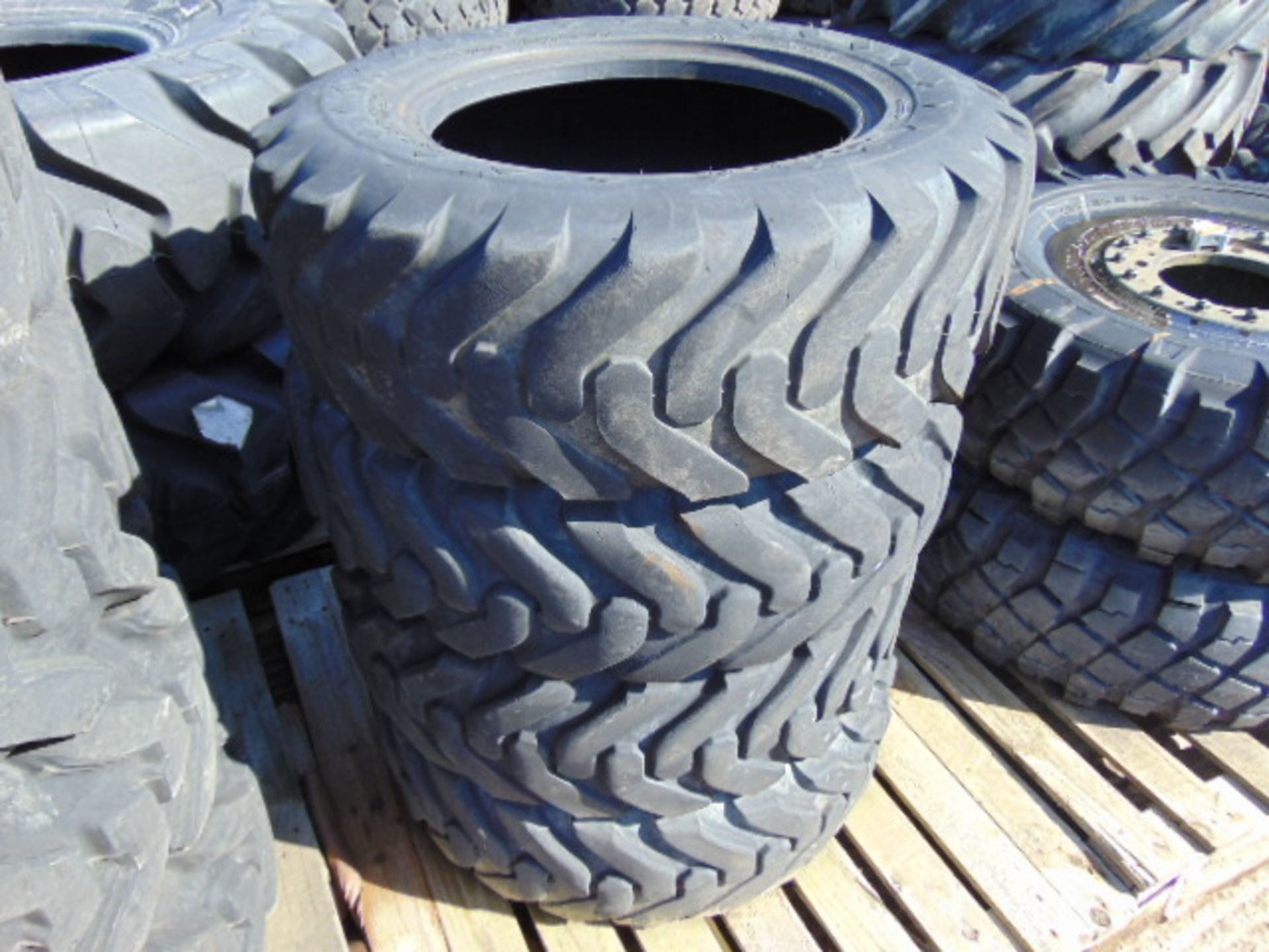 4 x Goodyear Sure Grip Lug 10.5/80-18 Tyres