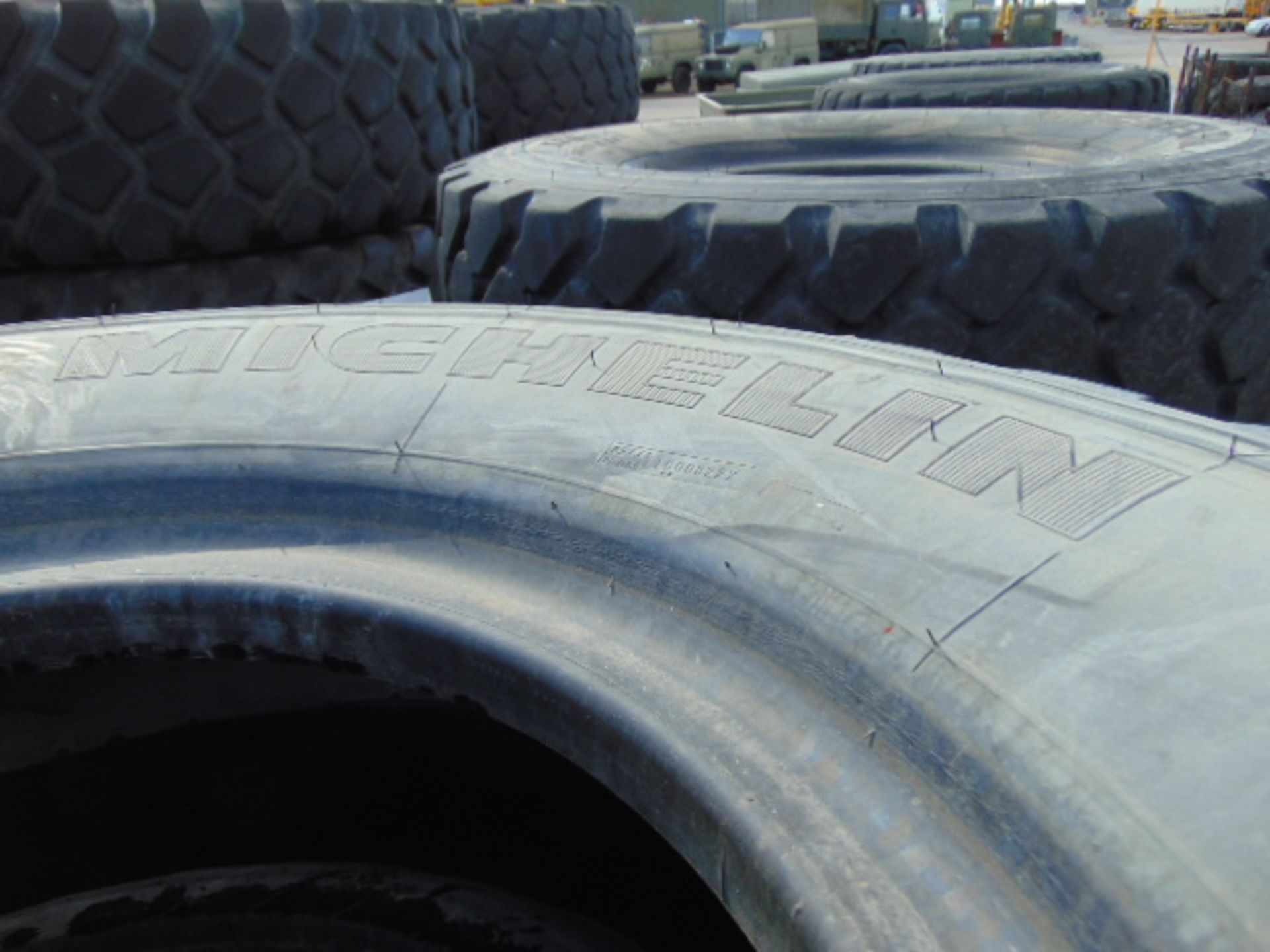 4 x Michelin 365/85 R20 XZL Tyres - Image 4 of 5