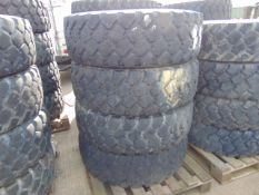 4 x Michelin 365/85 R20 XZL Tyres