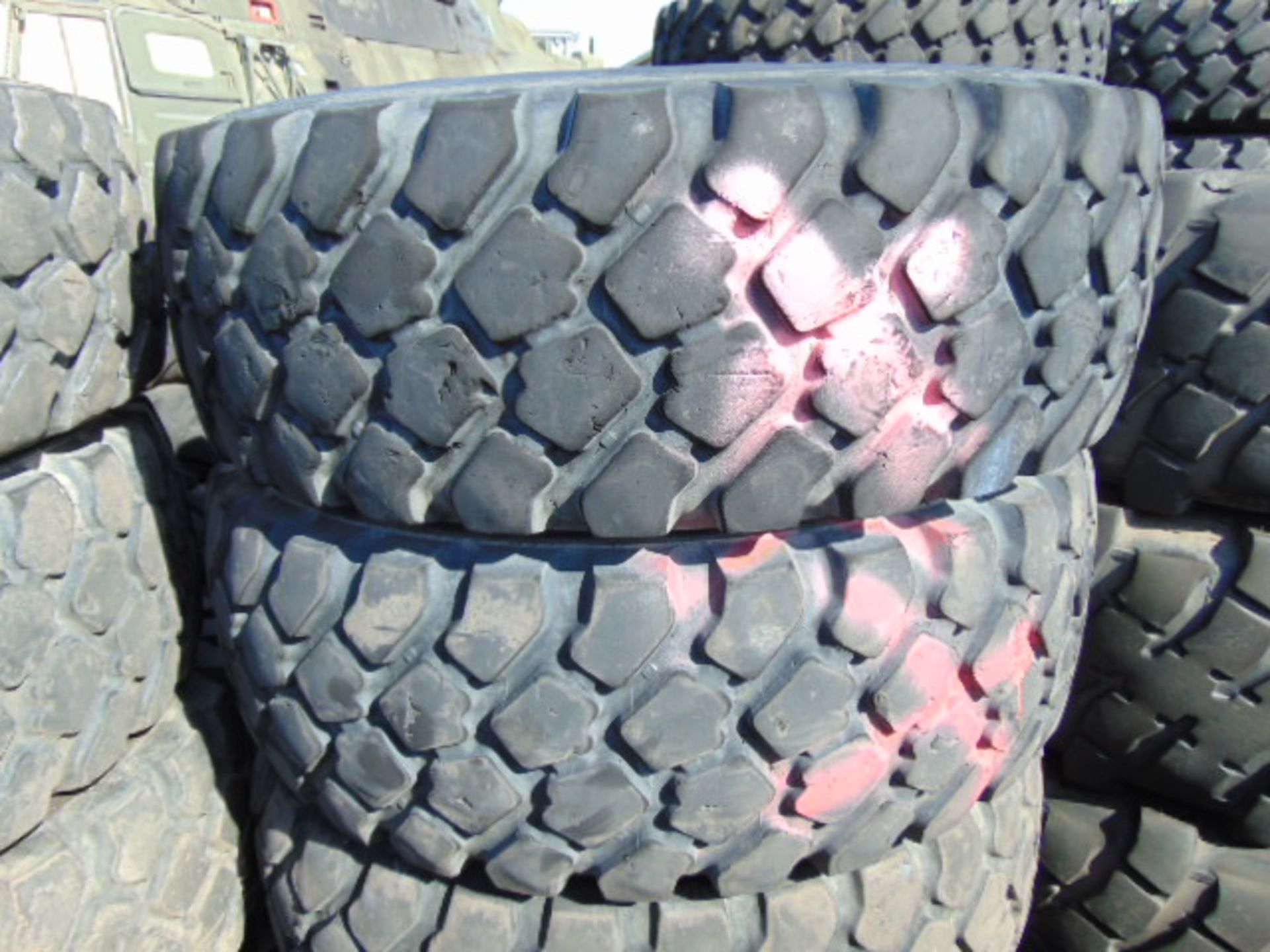 4 x Michelin XZL 395/85 R20 Tyres - Image 2 of 5