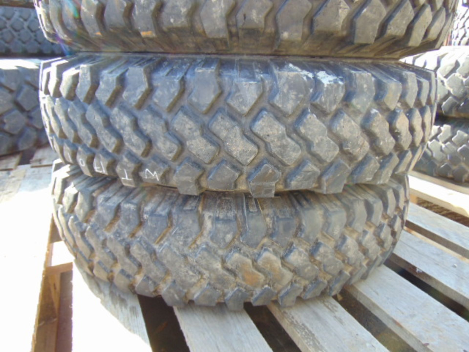 4 x Michelin XZL 7.50 R16 Tyres - Image 3 of 5