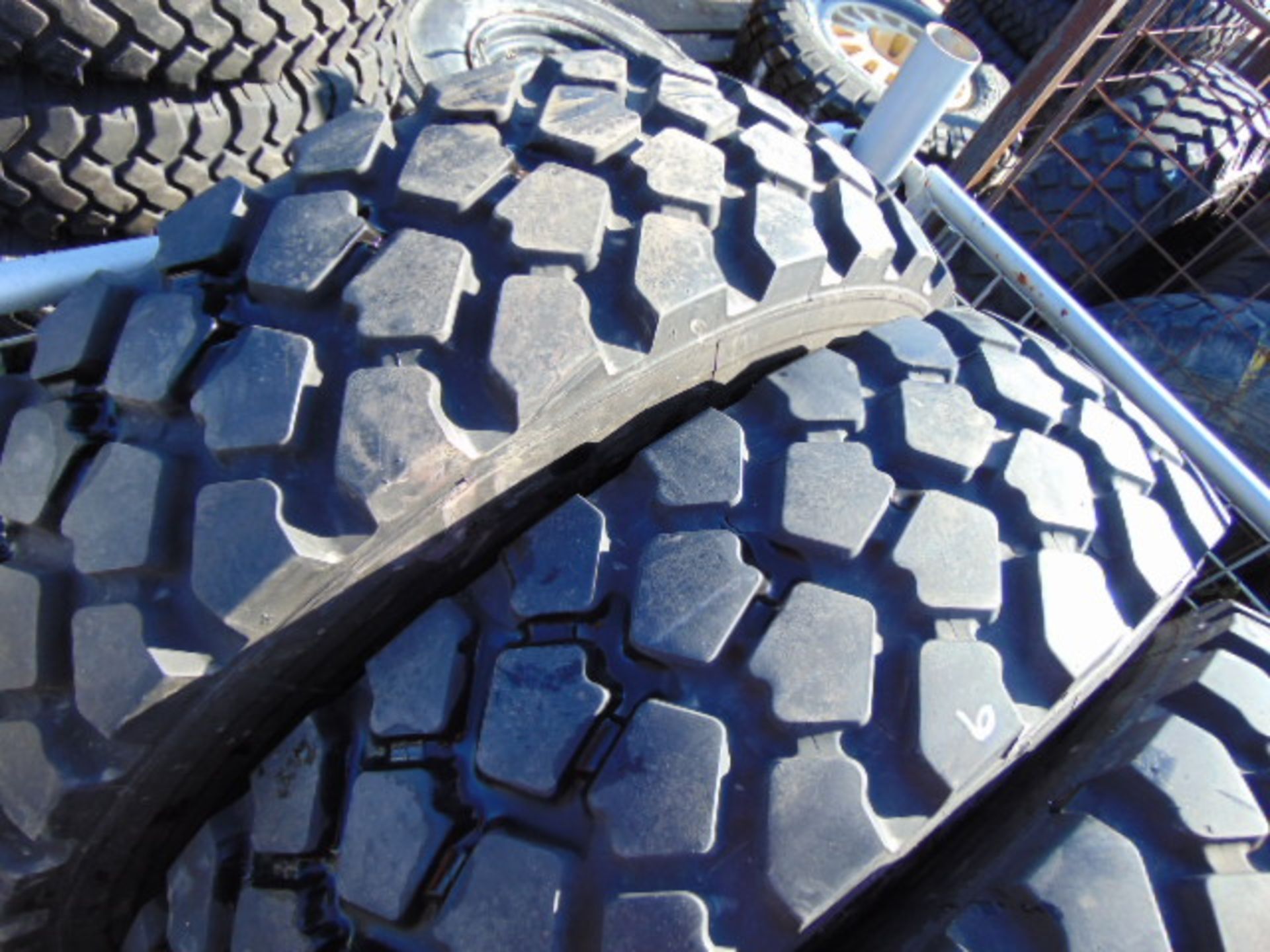 4 x Michelin XZL 255/100 R16 Tyres - Image 4 of 6