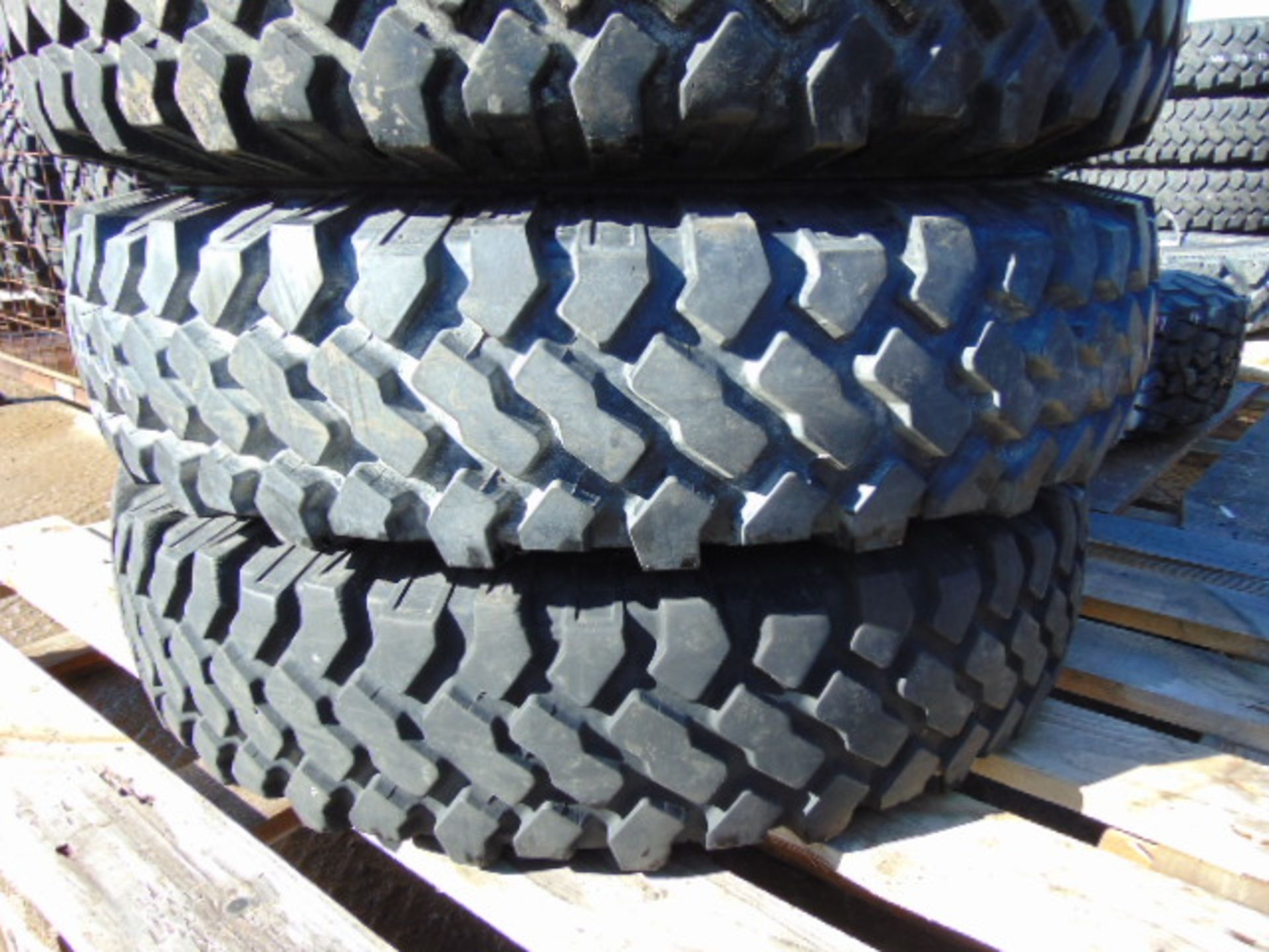 4 x Michelin XZL 7.50 R16 Tyres - Image 3 of 6