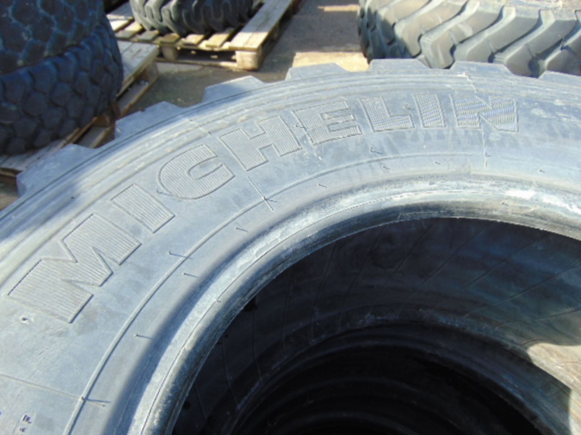 3 x Michelin XZL 335/80 R20 Tyres - Image 5 of 6