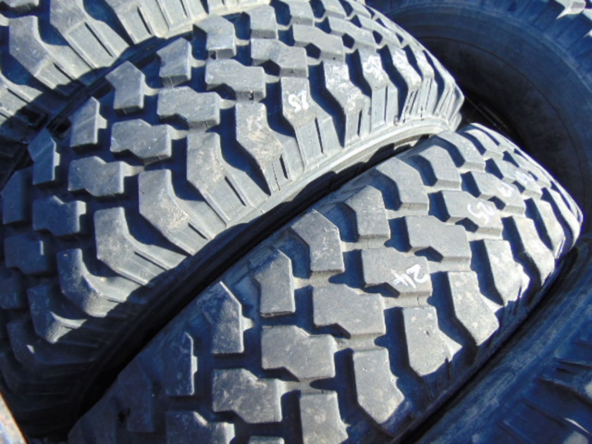 7 x Michelin XZL 8.25 R16 Tyres - Image 3 of 7