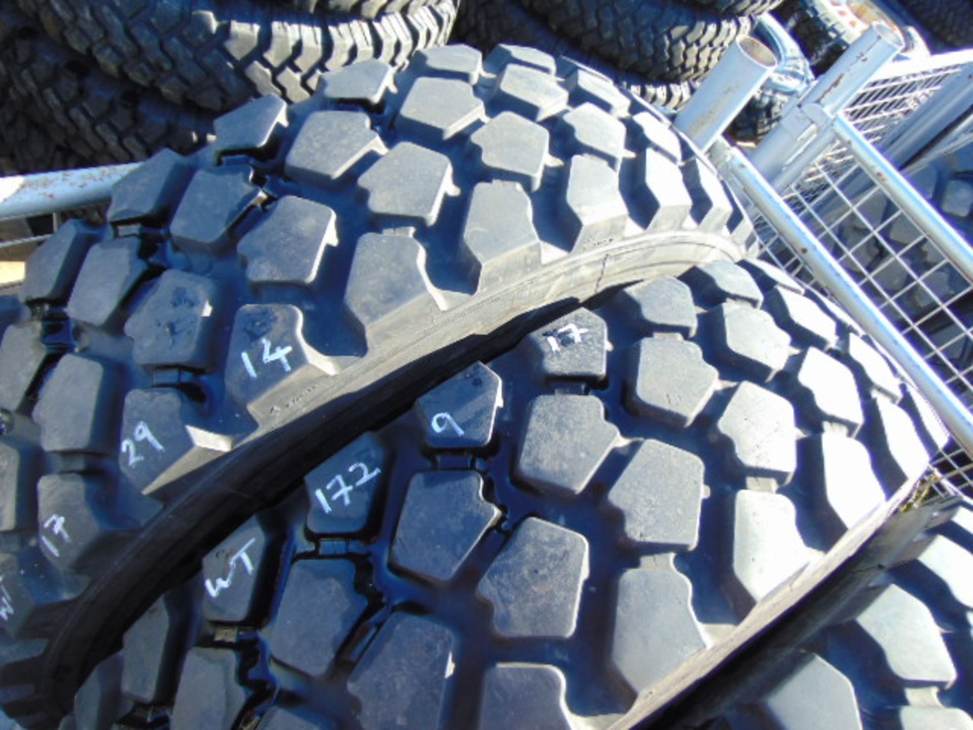 4 x Michelin XZL 255/100 R16 Tyres - Image 4 of 6