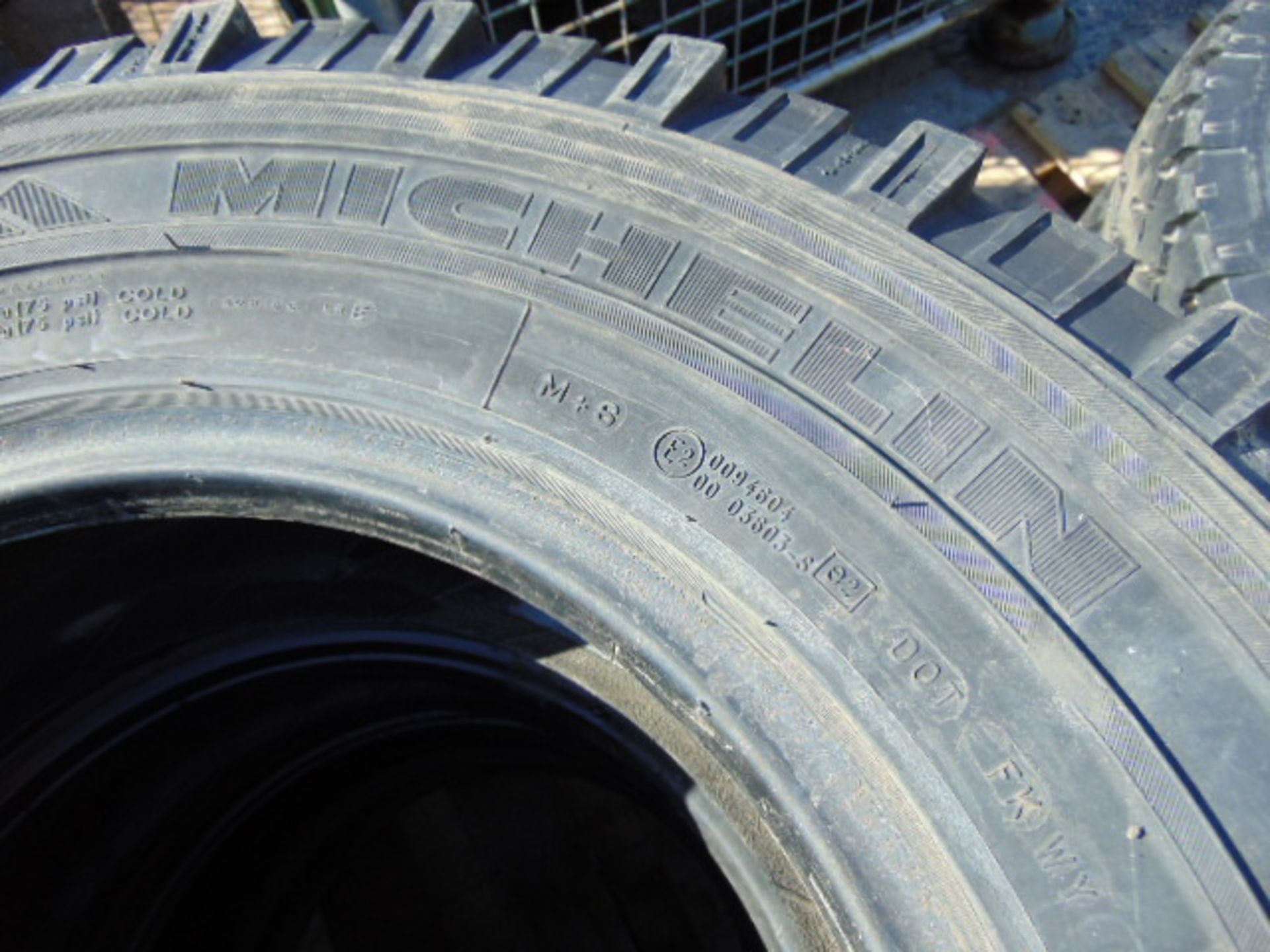 4 x Michelin XZL 7.50 R16 Tyres - Image 4 of 5