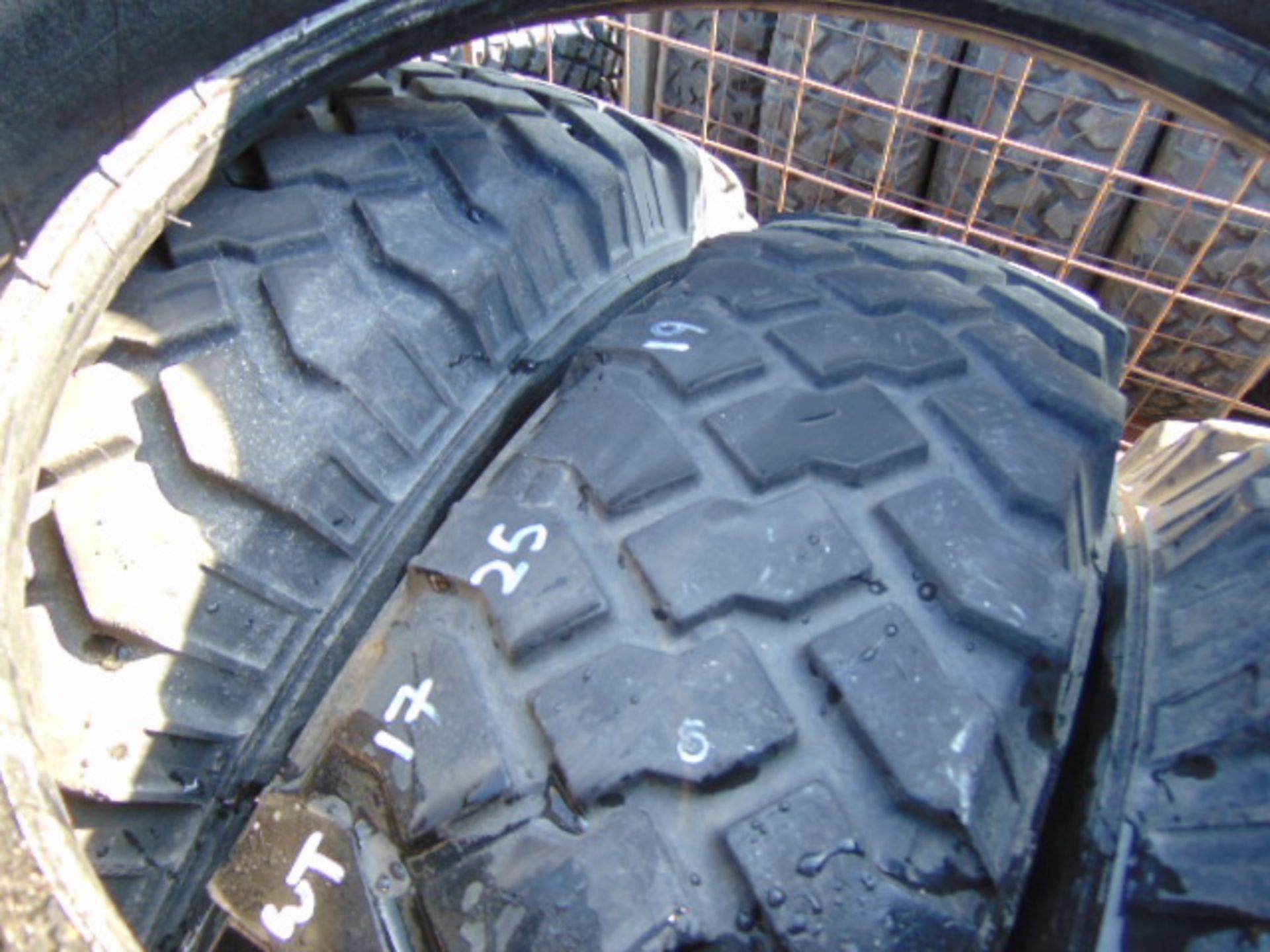 7 x Michelin XZL 8.25 R16 Tyres - Image 4 of 6