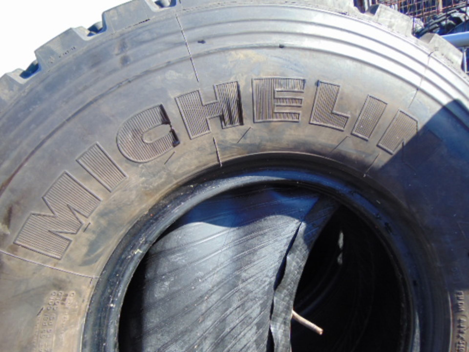 4 x Michelin XZL 255/100 R16 Tyres - Image 5 of 6