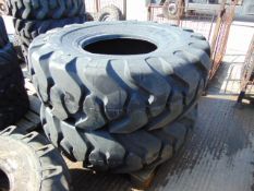 2 x Continental 20.5-25 EM Tyres