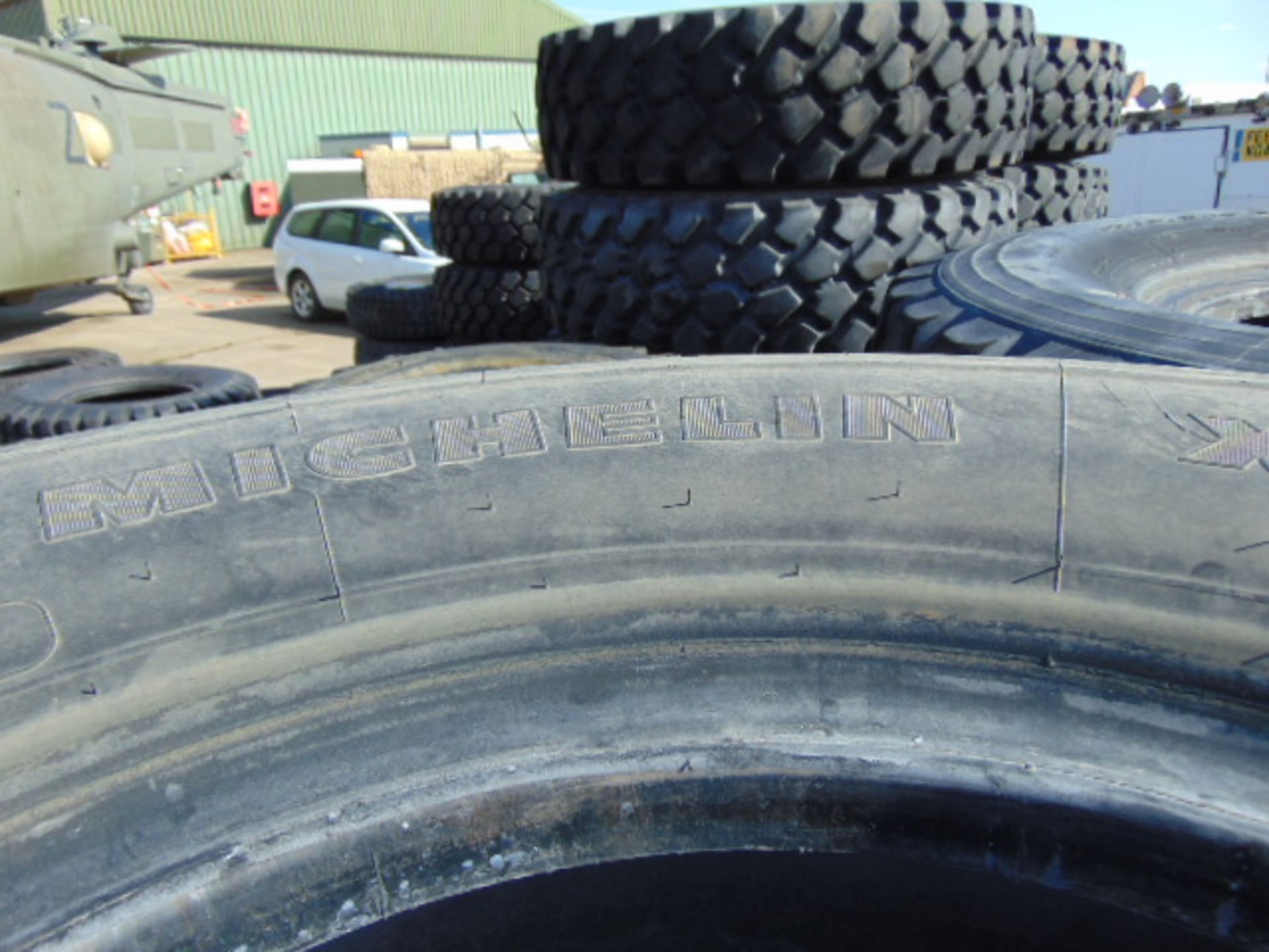 4 x Michelin XZL 395/85 R20 Tyres - Image 4 of 5