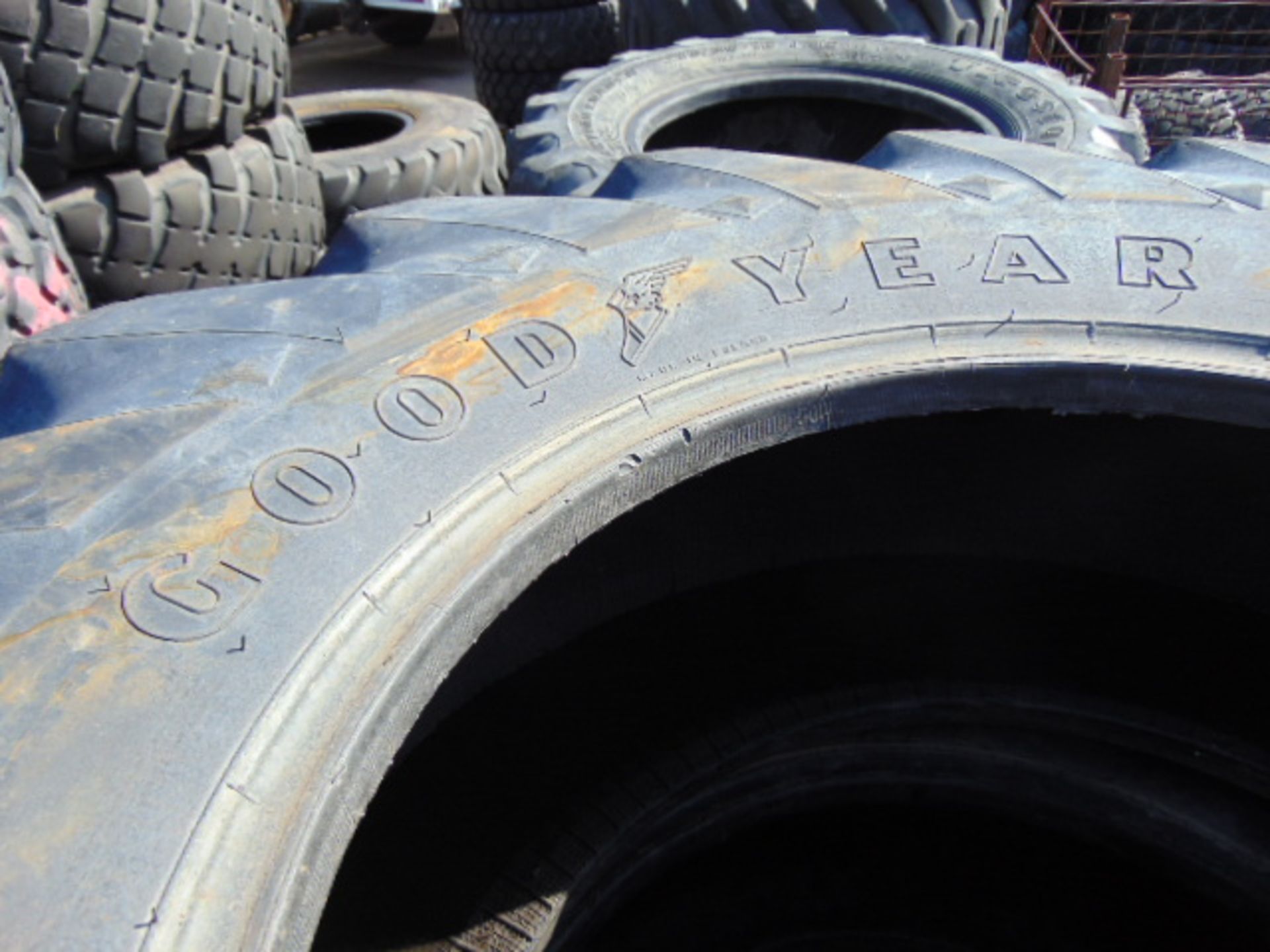 4 x Goodyear Sure Grip 15.5/80-24 Tyres - Image 4 of 6