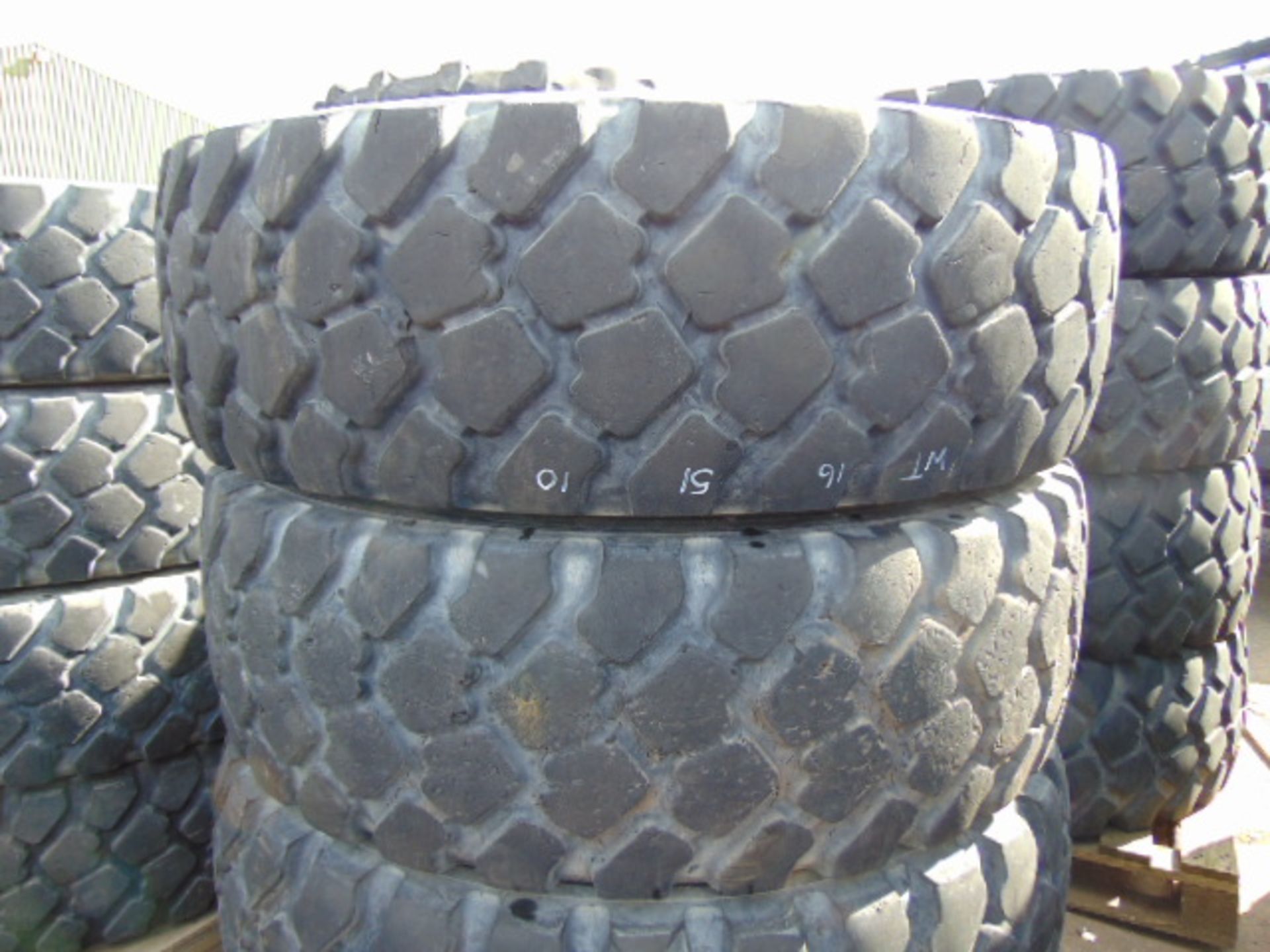 4 x Michelin 365/85 R20 XZL Tyres - Image 2 of 5