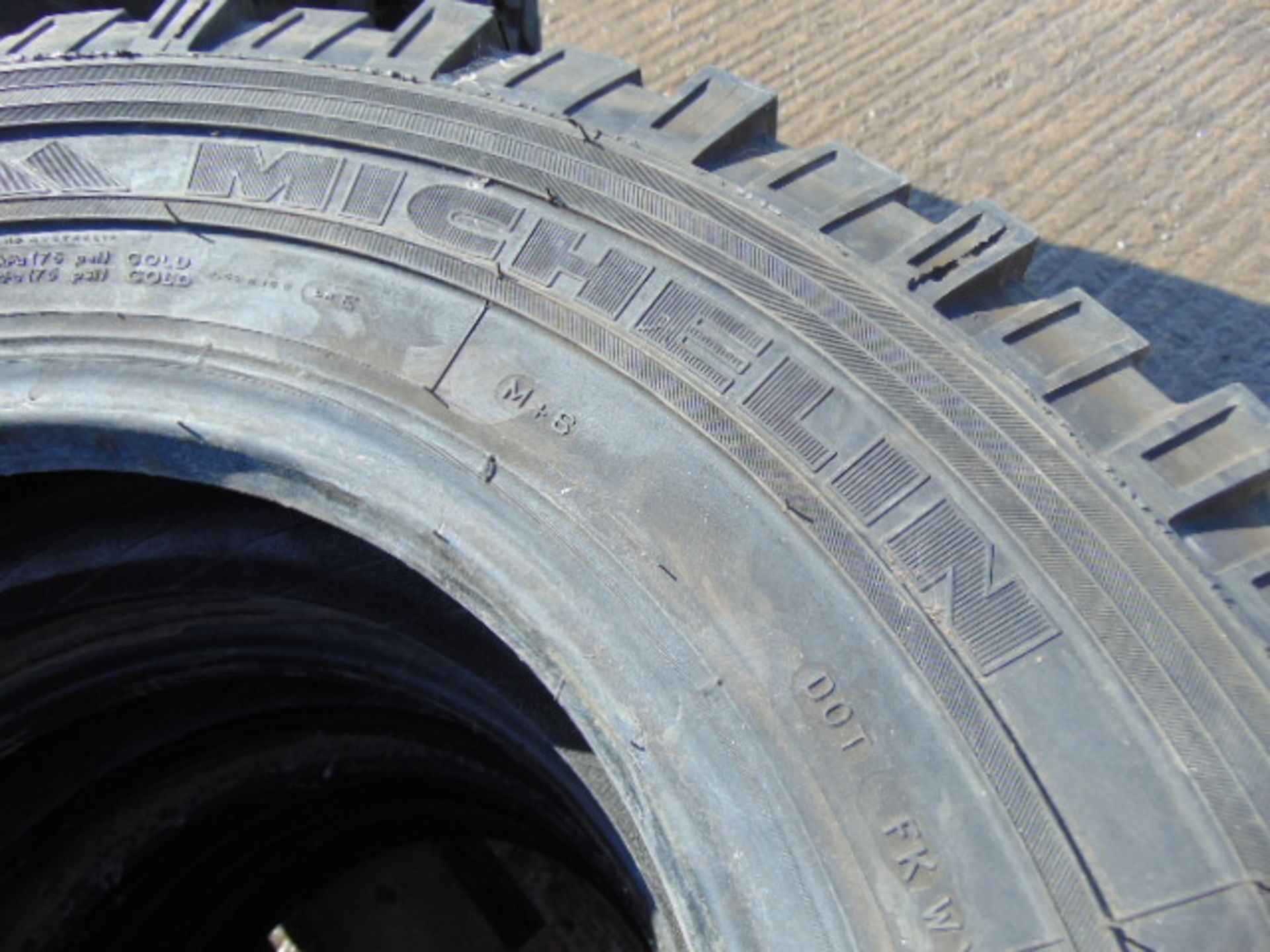 4 x Michelin XZL 7.50 R16 Tyres - Bild 4 aus 5