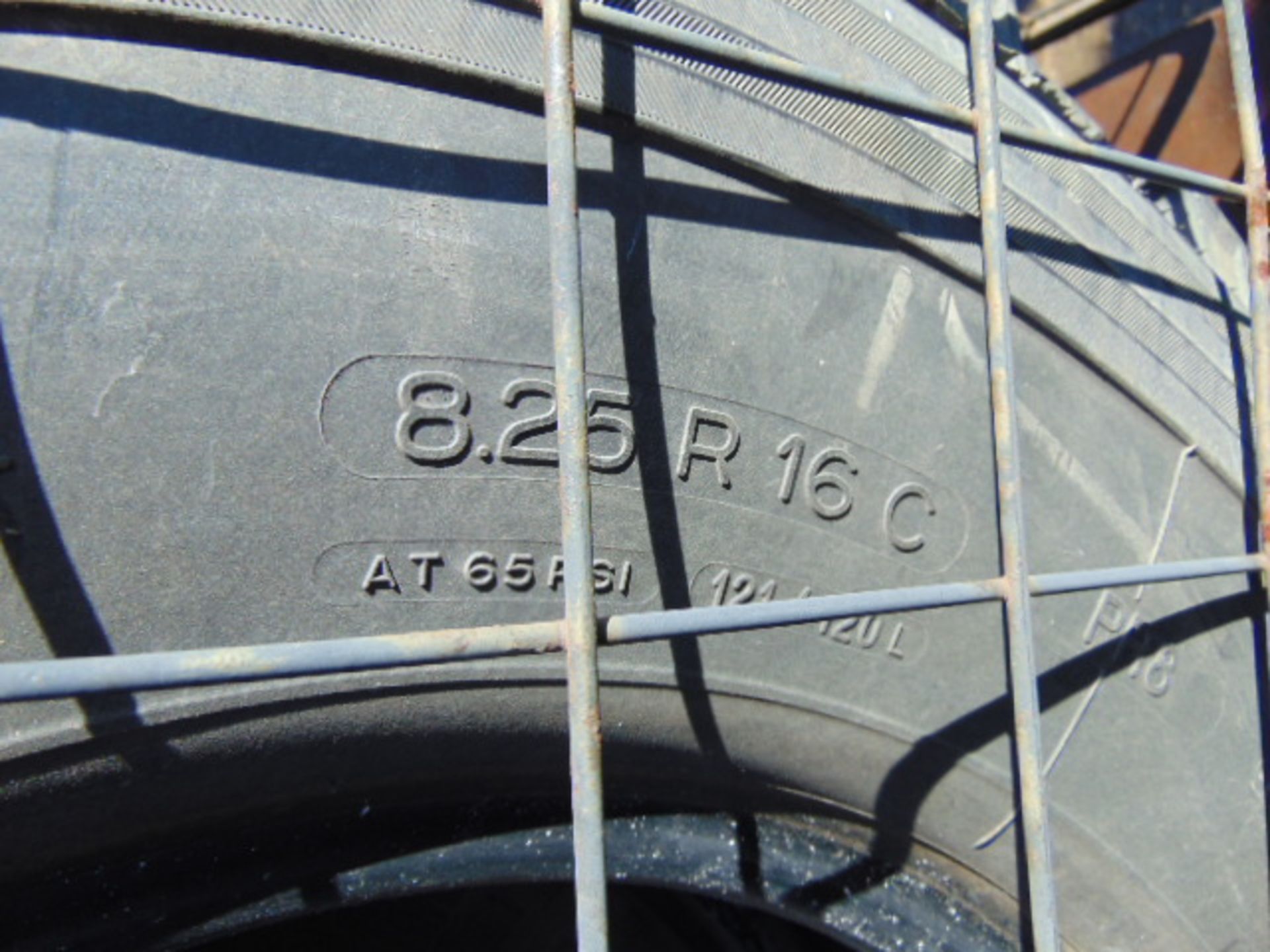 7 x Michelin XZL 8.25 R16 Tyres - Image 7 of 7