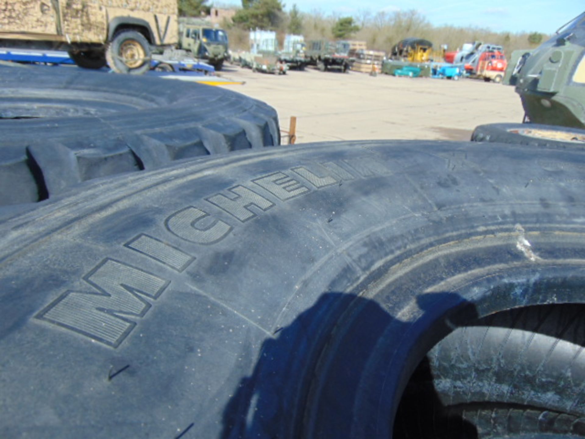 4 x Michelin XZL 395/85 R20 Tyres - Image 4 of 5