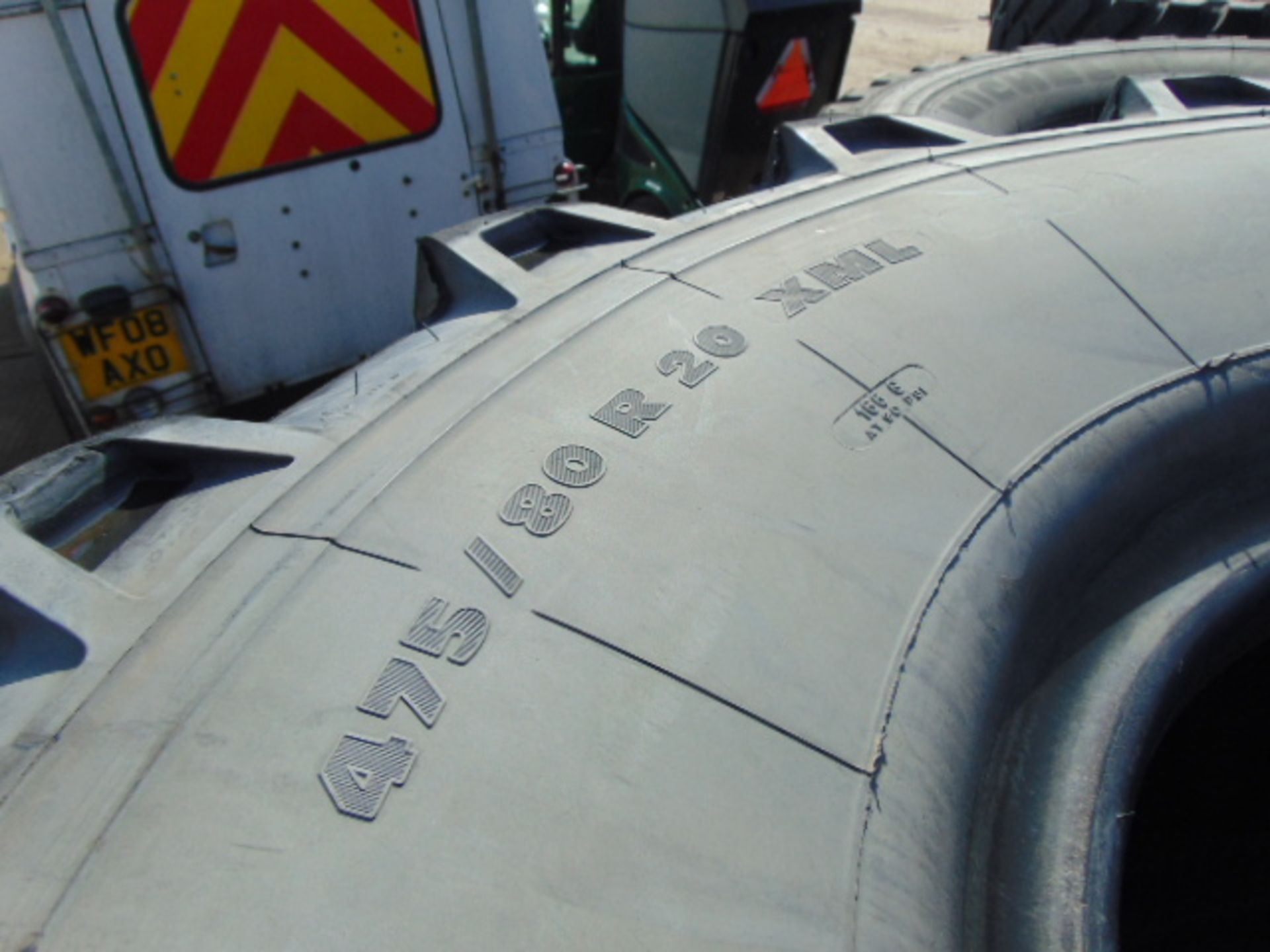 4 x Michelin XML 475/80 R20 Tyres - Image 5 of 5