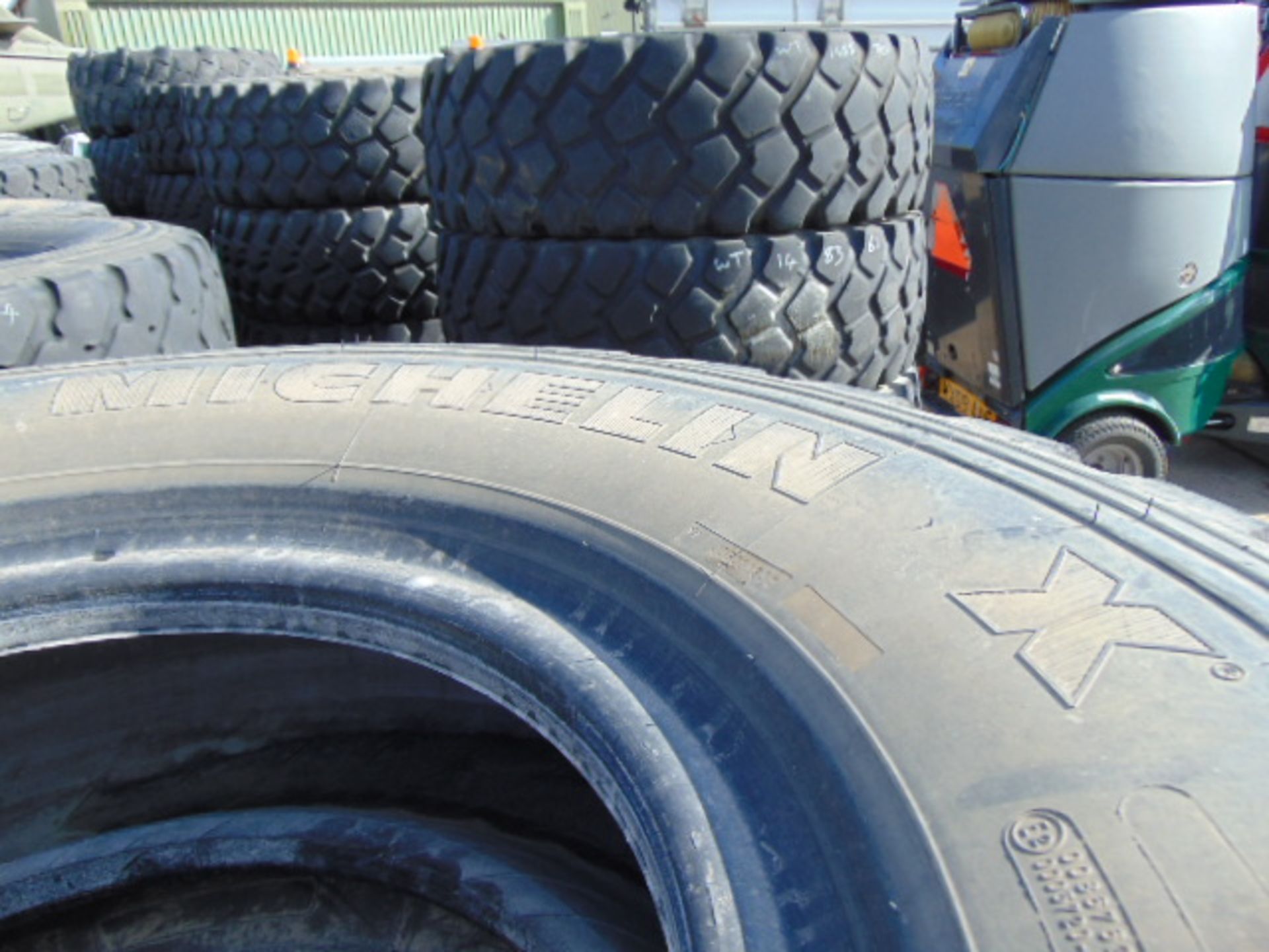 4 x Michelin 365/85 R20 XZL Tyres - Image 4 of 5