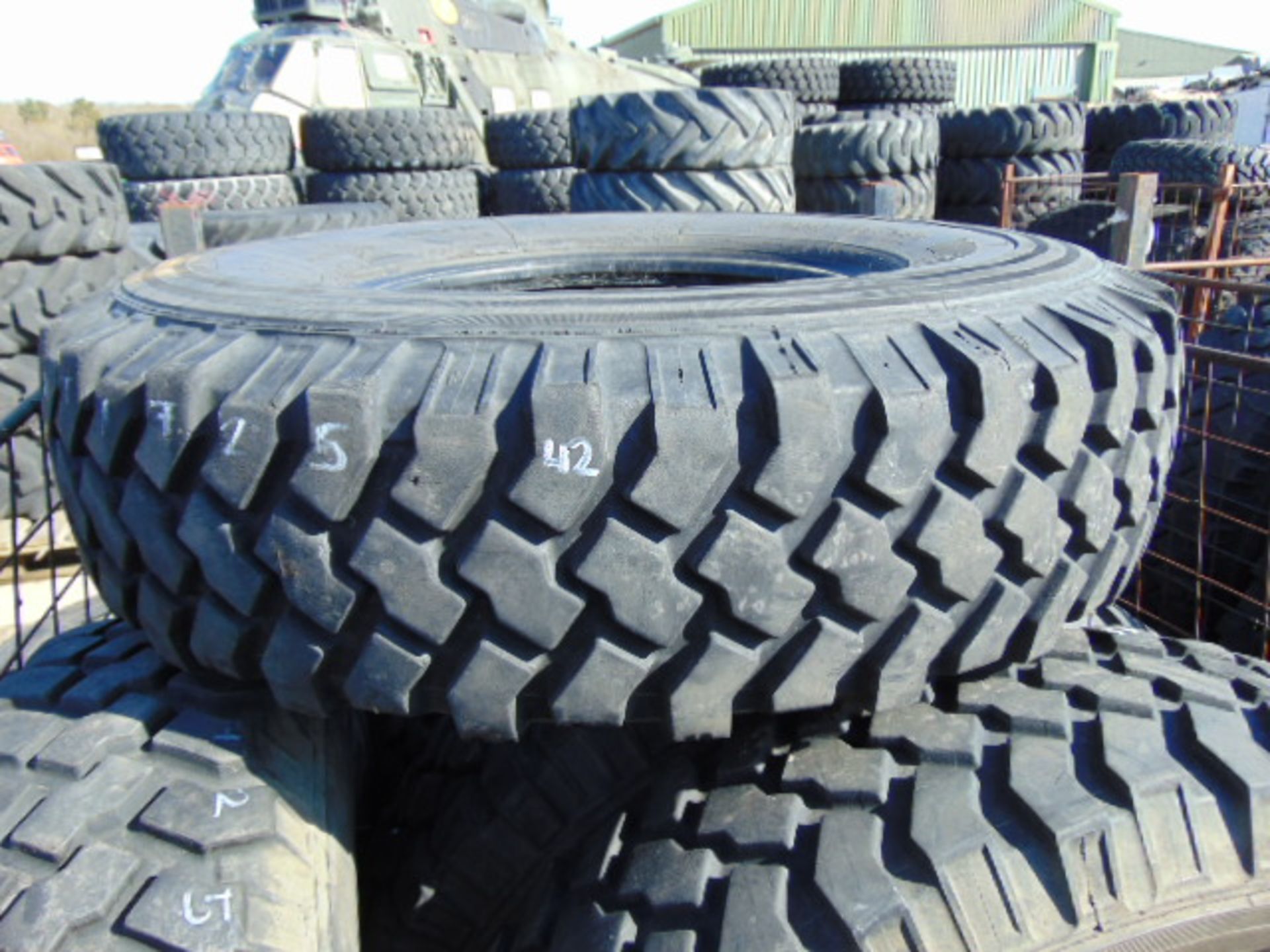 7 x Michelin XZL 8.25 R16 Tyres - Image 2 of 6