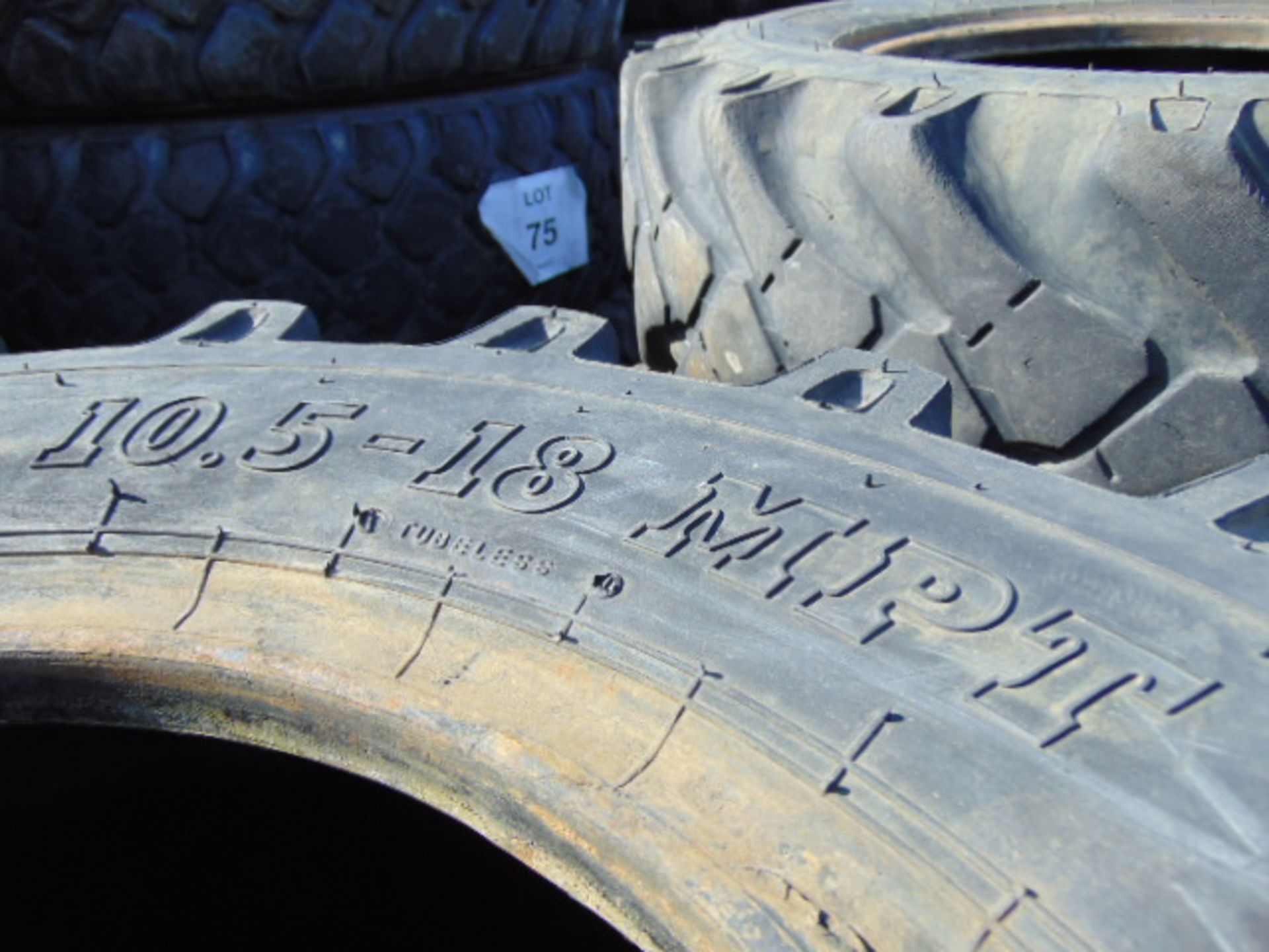 5 x BKT MP567 10.5-18 MPT Tyres - Image 5 of 5