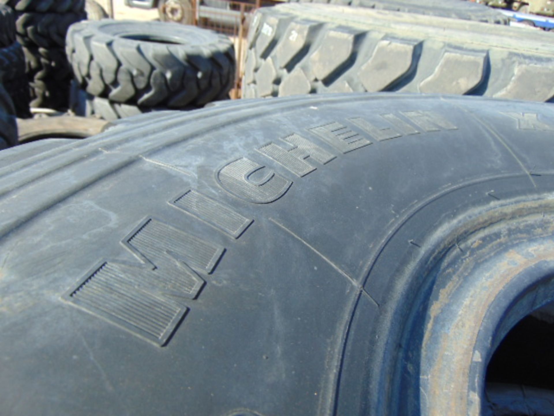 4 x Michelin XZL 395/85 R20 Tyres - Image 4 of 5