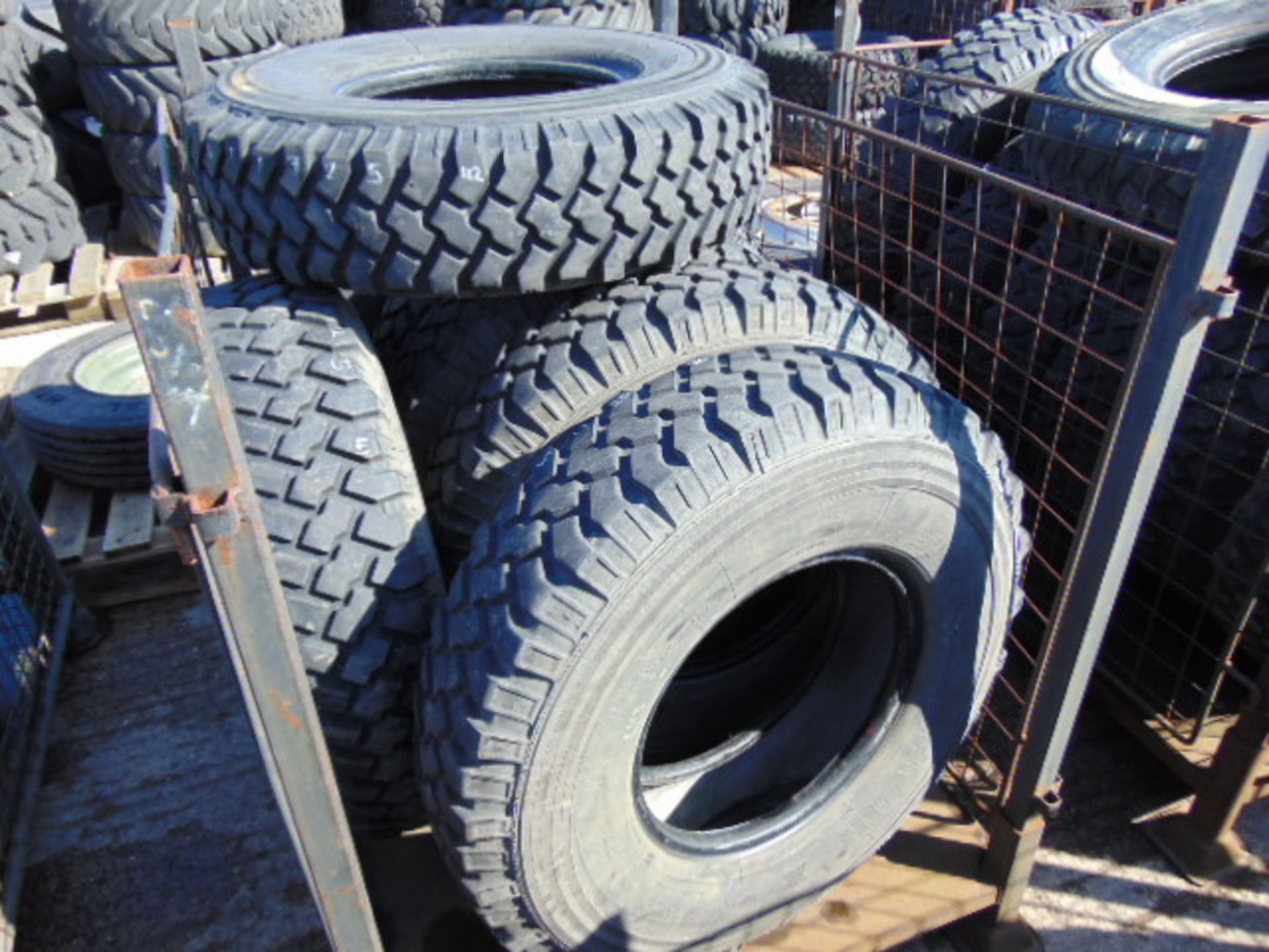 7 x Michelin XZL 8.25 R16 Tyres