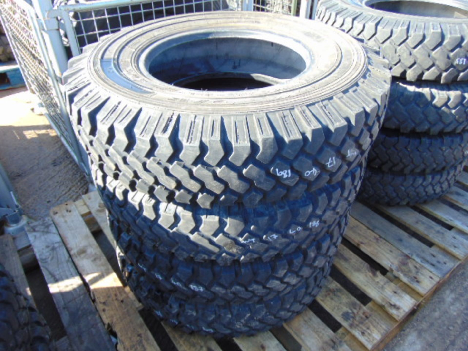 4 x Michelin XZL 7.50 R16 Tyres