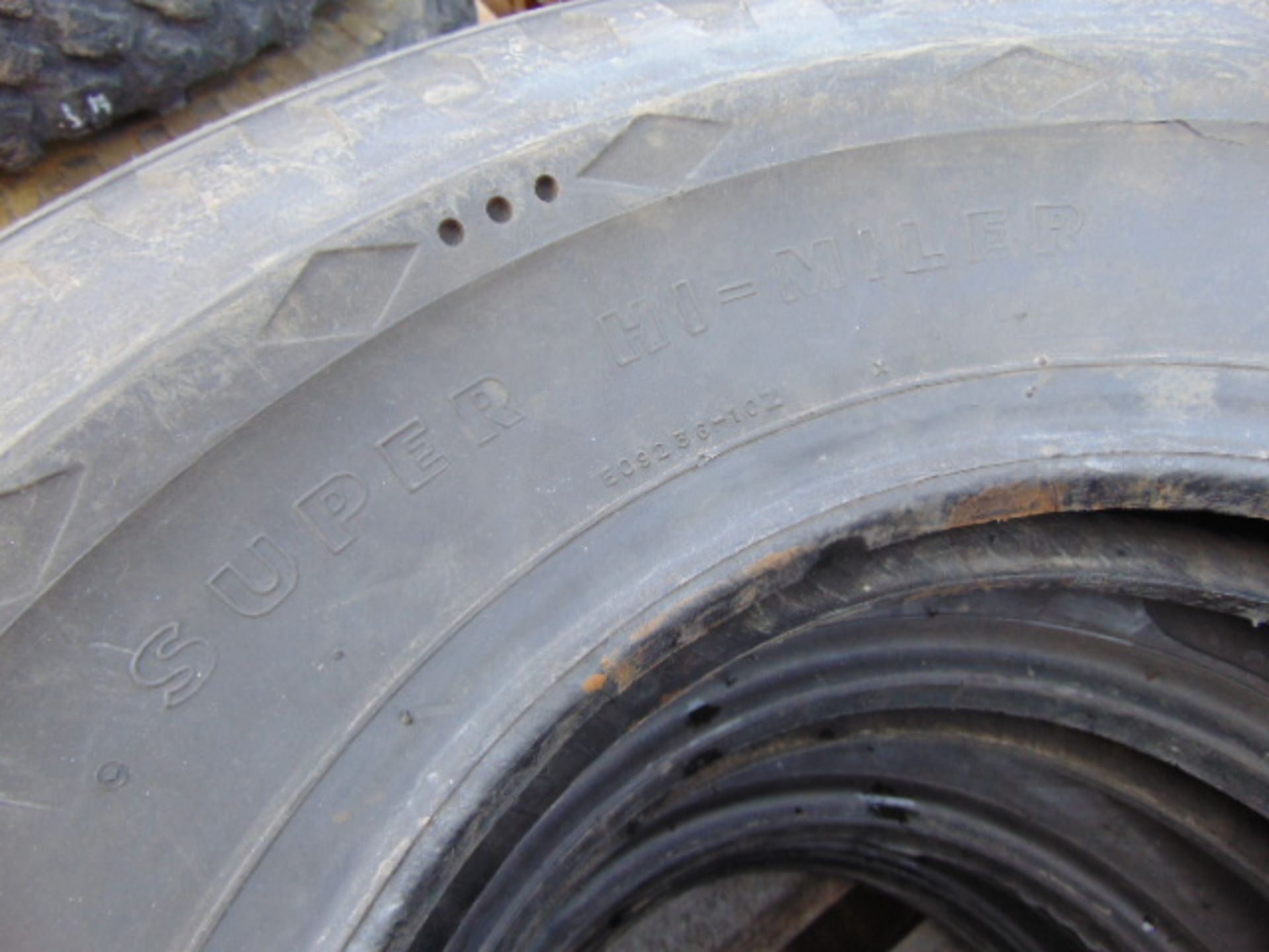 4 x Goodyear Super Hi Miler 7.50-16 Tyres - Image 6 of 7