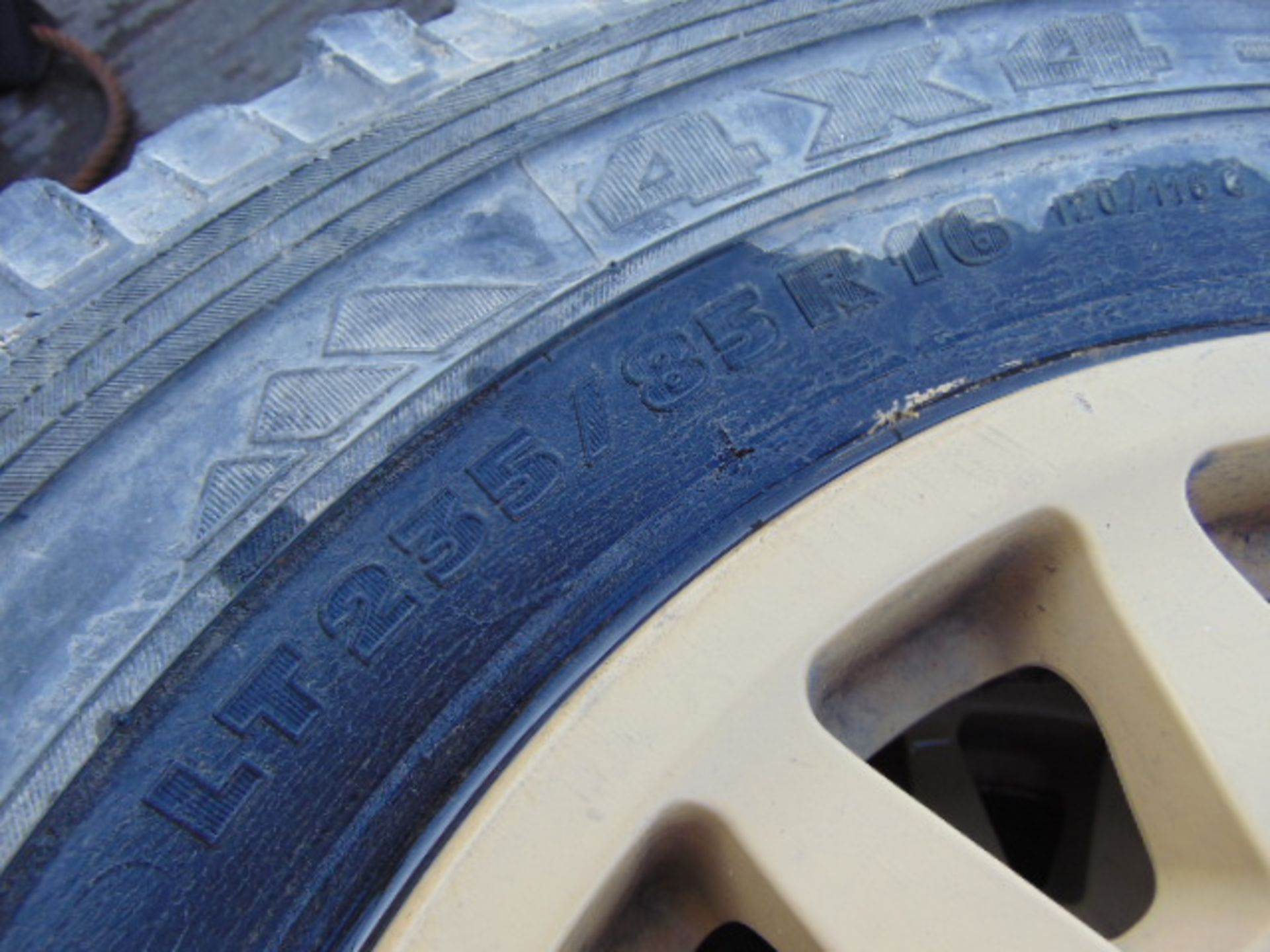 4 x WMIK Rims complete with Michelin XZL LT235/85 R16 Tyres - Image 4 of 6