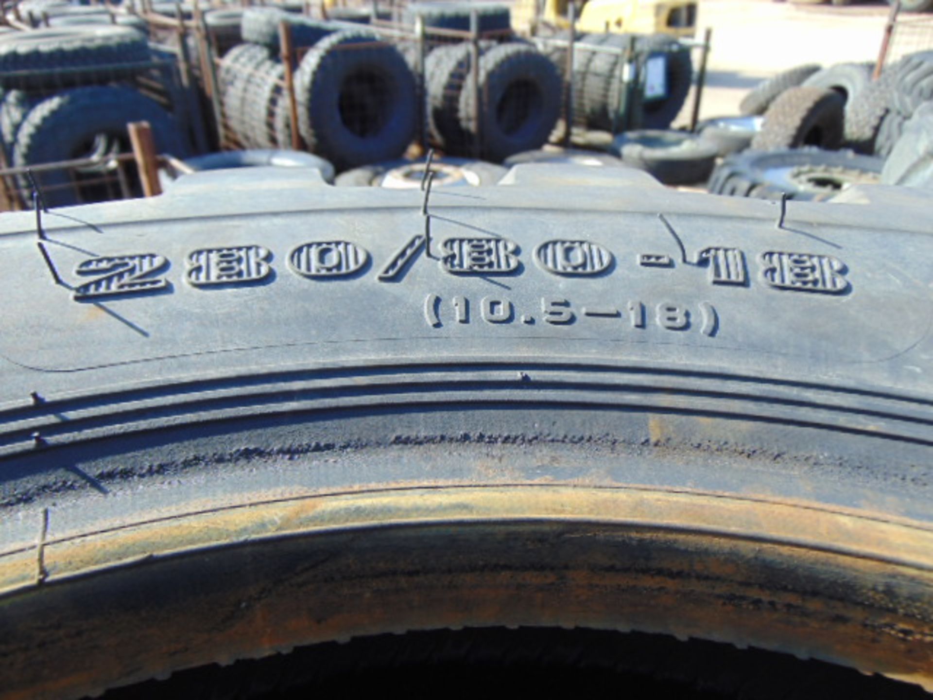 5 x Firestone Super Traction Loader 280/80 18 IND Tyres - Image 7 of 7