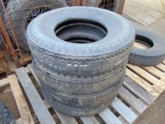 4 x Goodyear Super Hi Miler 7.50-16 Tyres