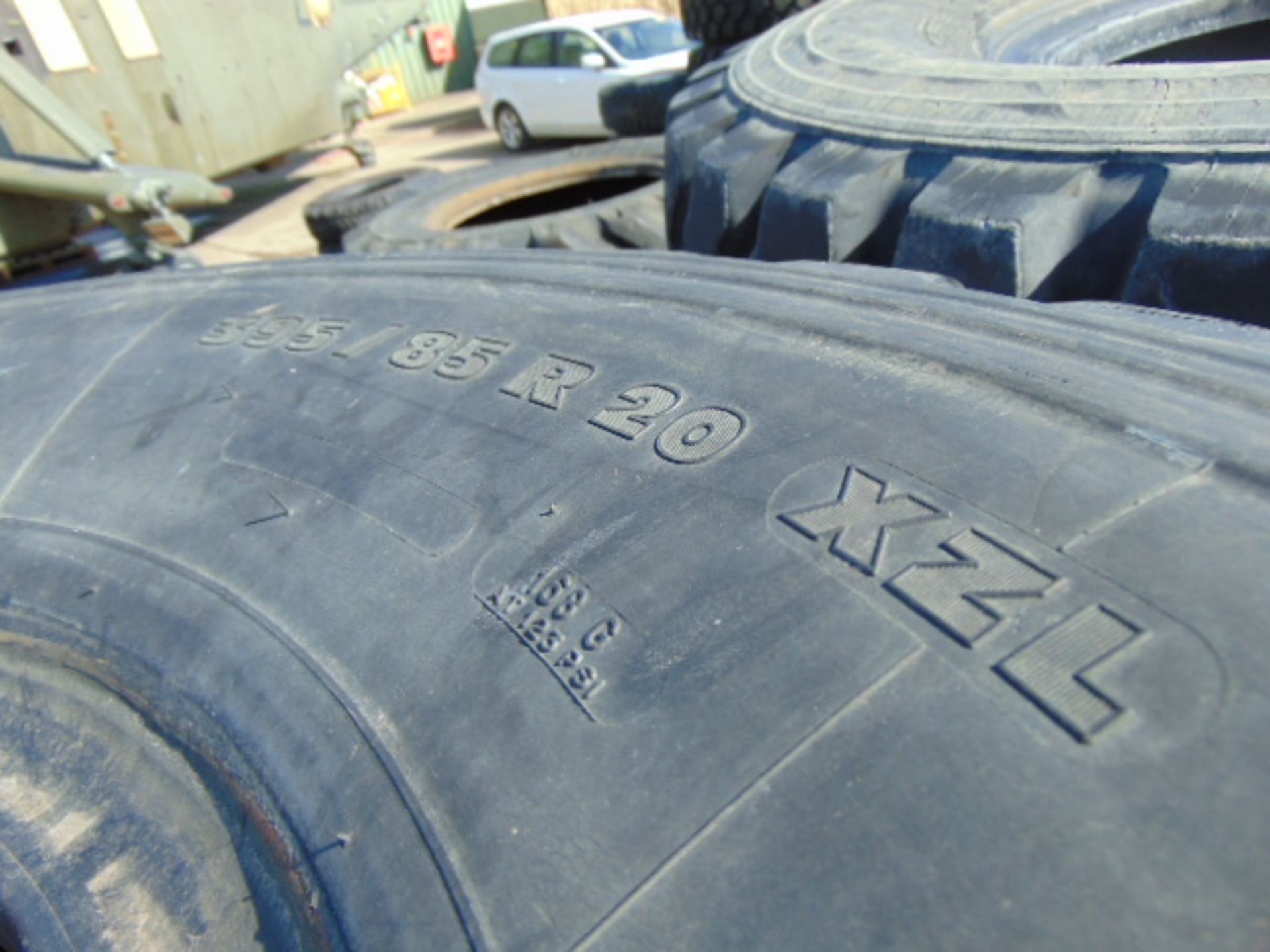 4 x Michelin XZL 395/85 R20 Tyres - Image 5 of 5