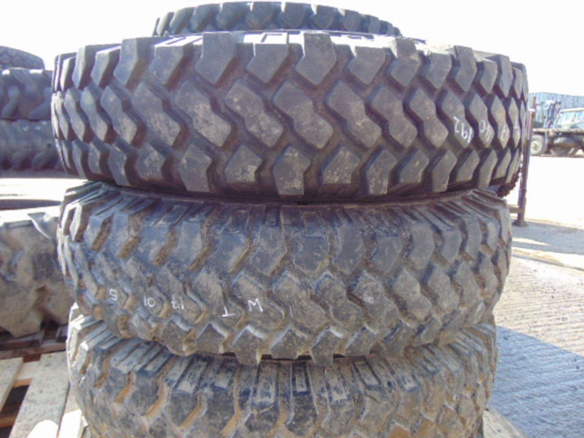 4 x Michelin XZL 7.50 R16 Tyres - Bild 2 aus 5