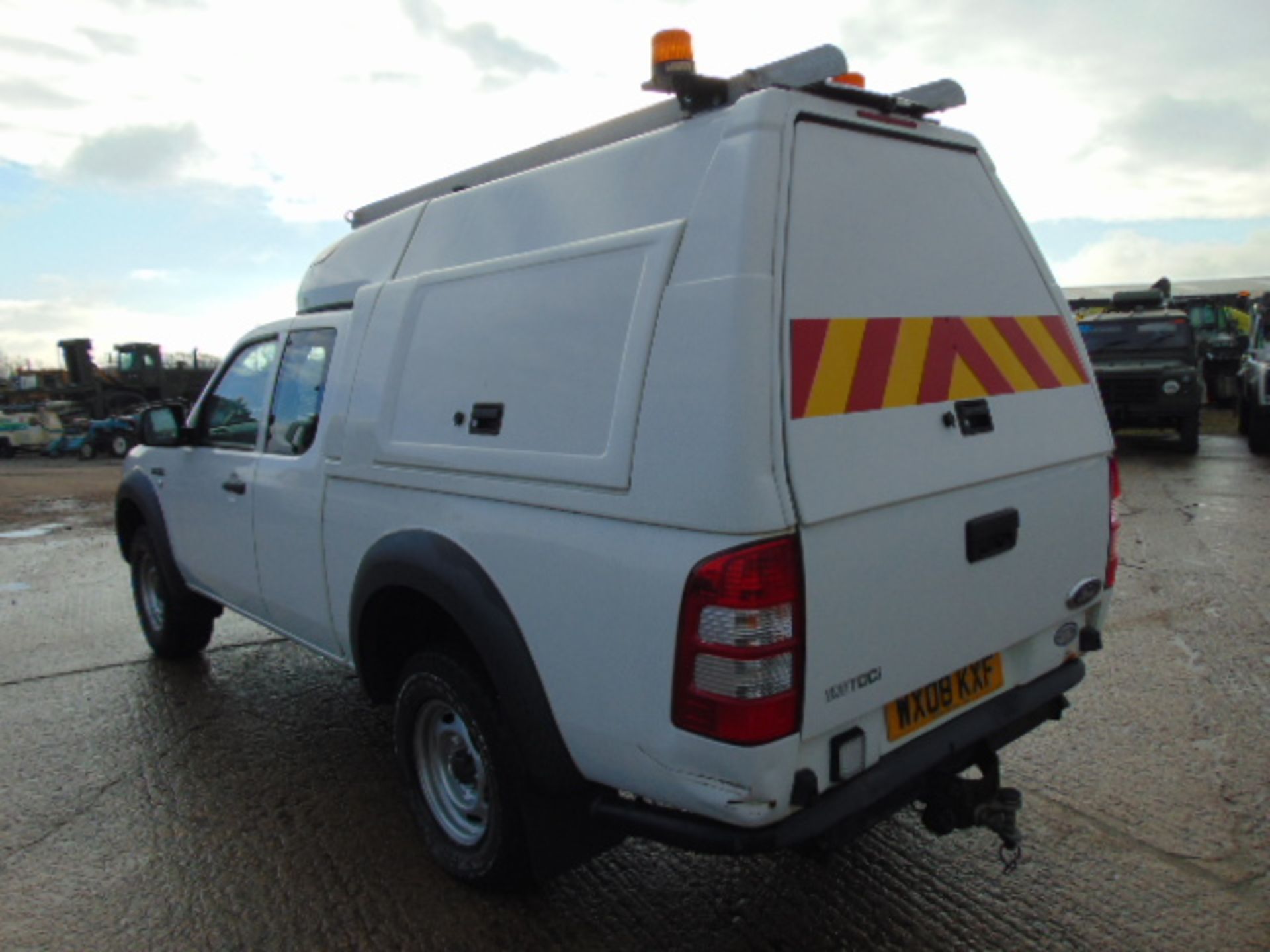 2008 Ford Ranger Super Cab 2.5TDCi 4x4 Pick Up C/W Toolbox Back - Image 8 of 23