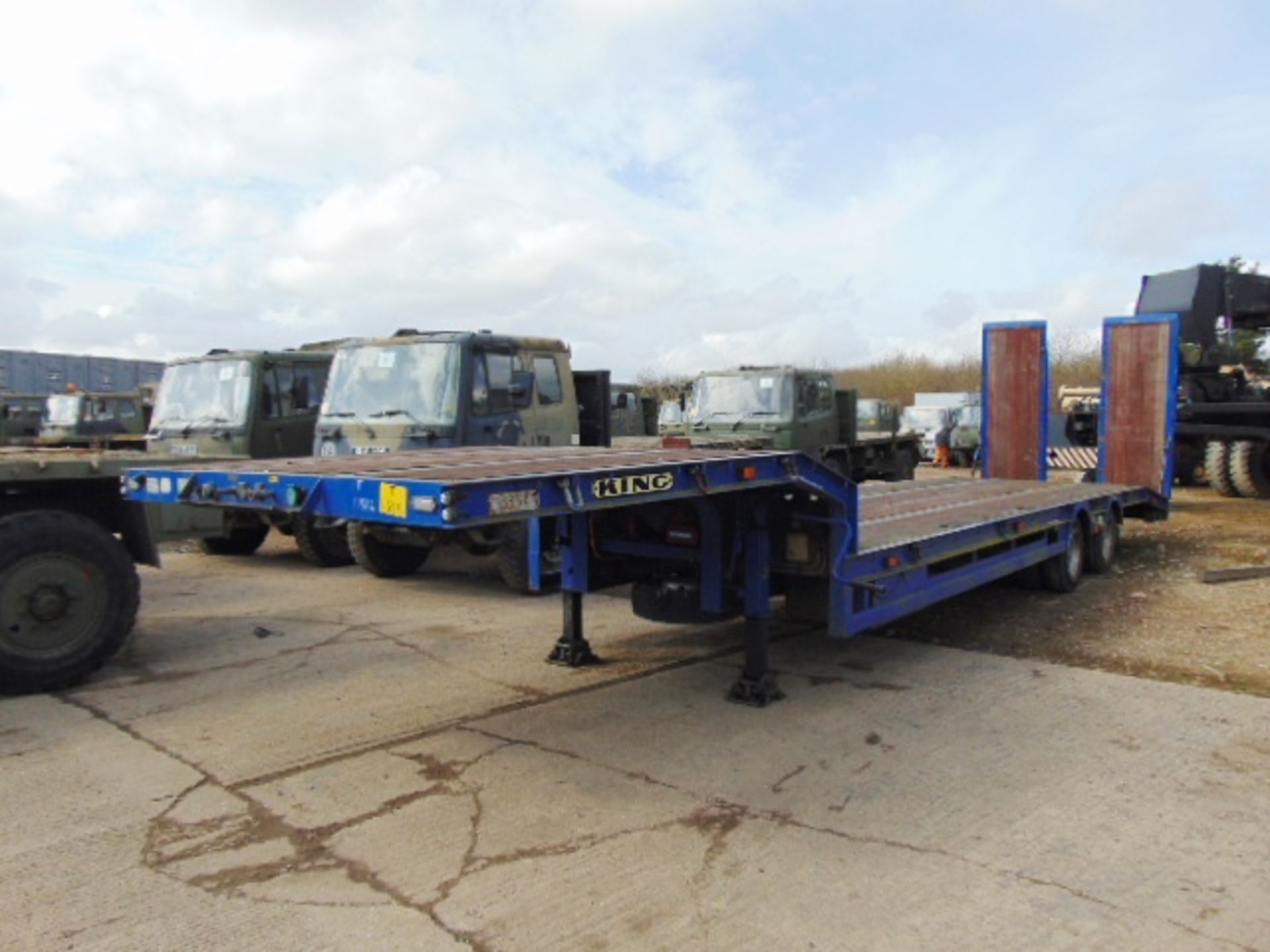 1993 King GTS262 Twin Axle Low Loader Trailer - Image 3 of 18