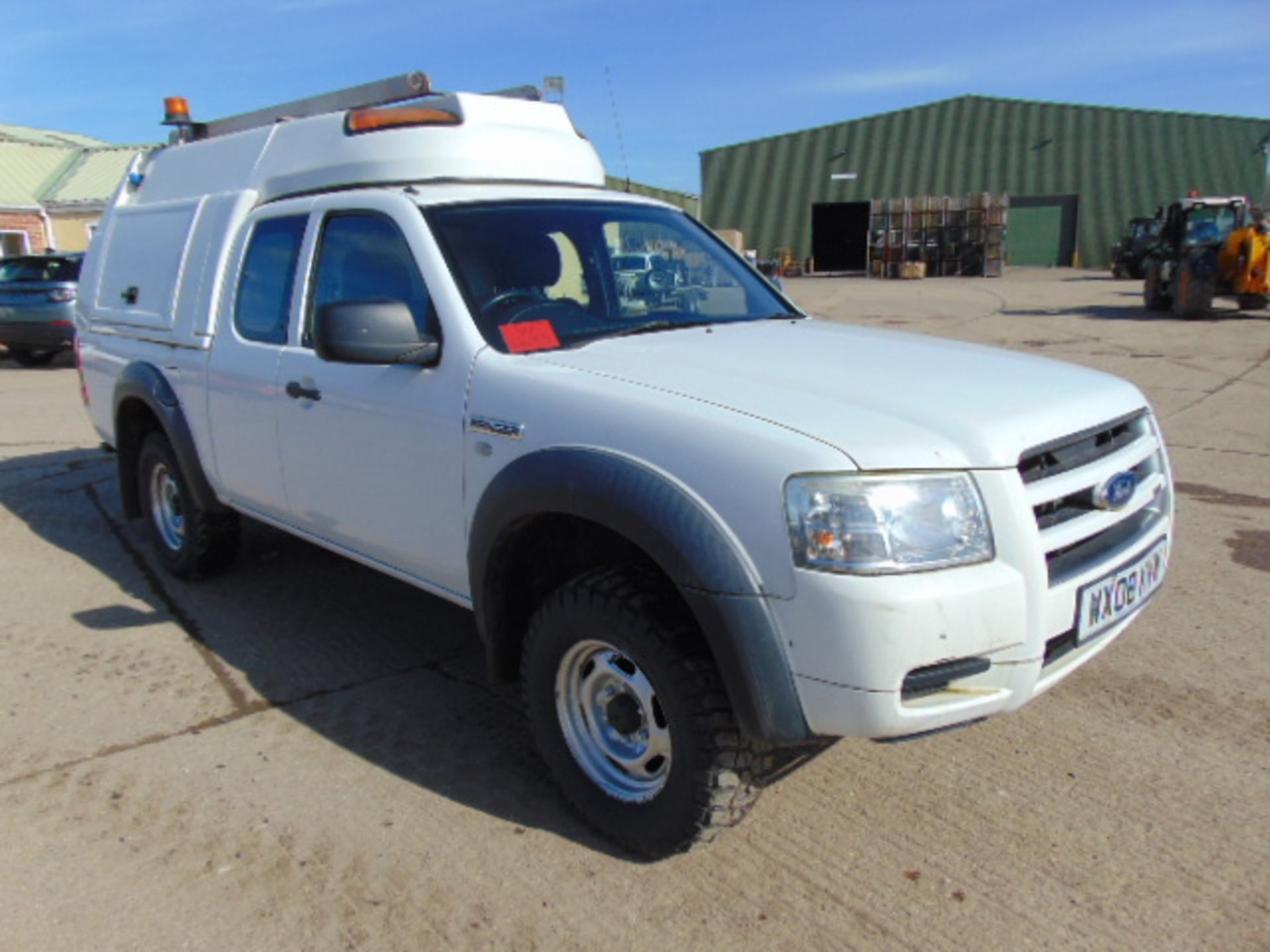 2008 Ford Ranger Super Cab 2.5TDCi 4x4 Pick Up C/W Toolbox Back and Winch